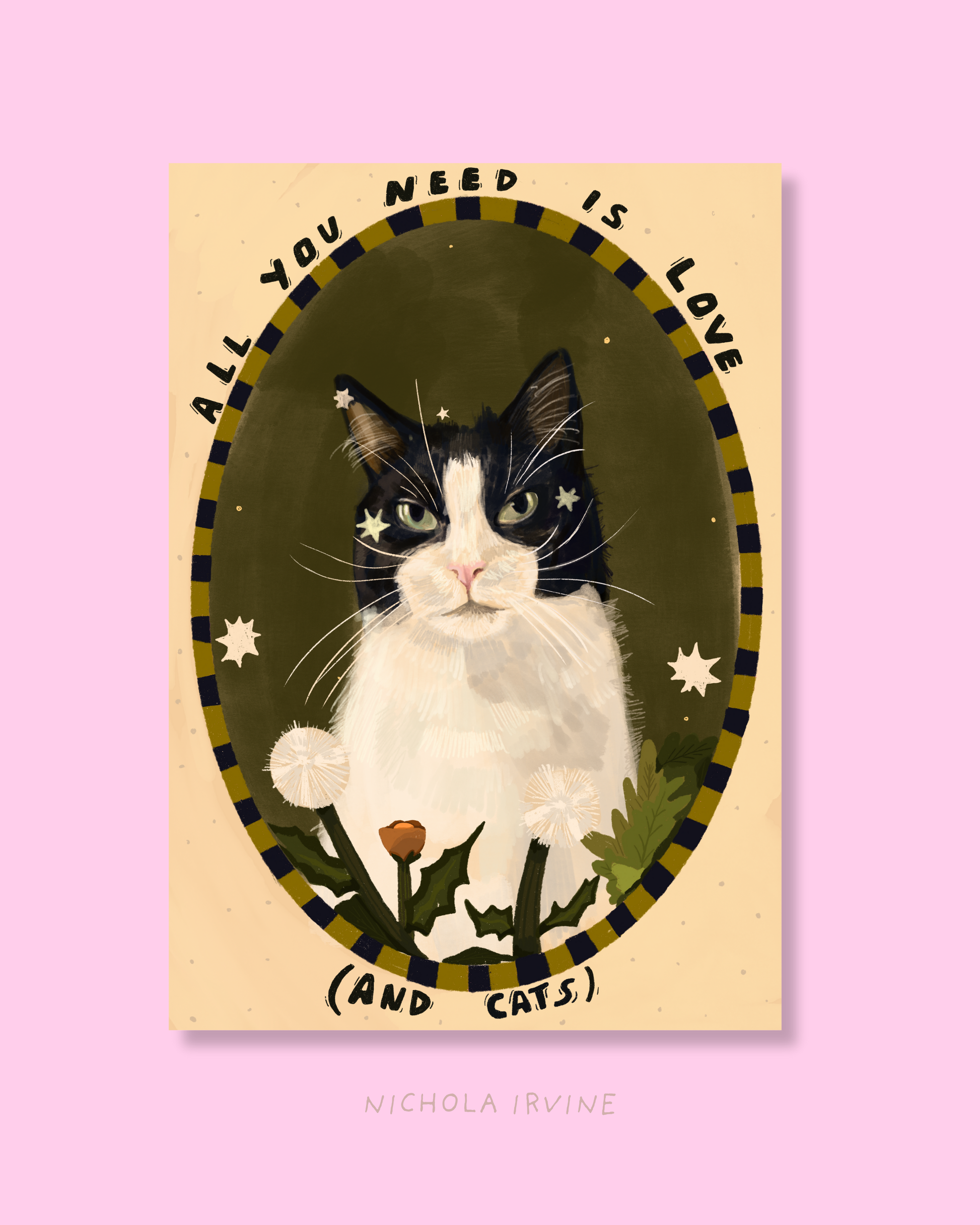 All You Need Is Love & Jelly Cats Art Print