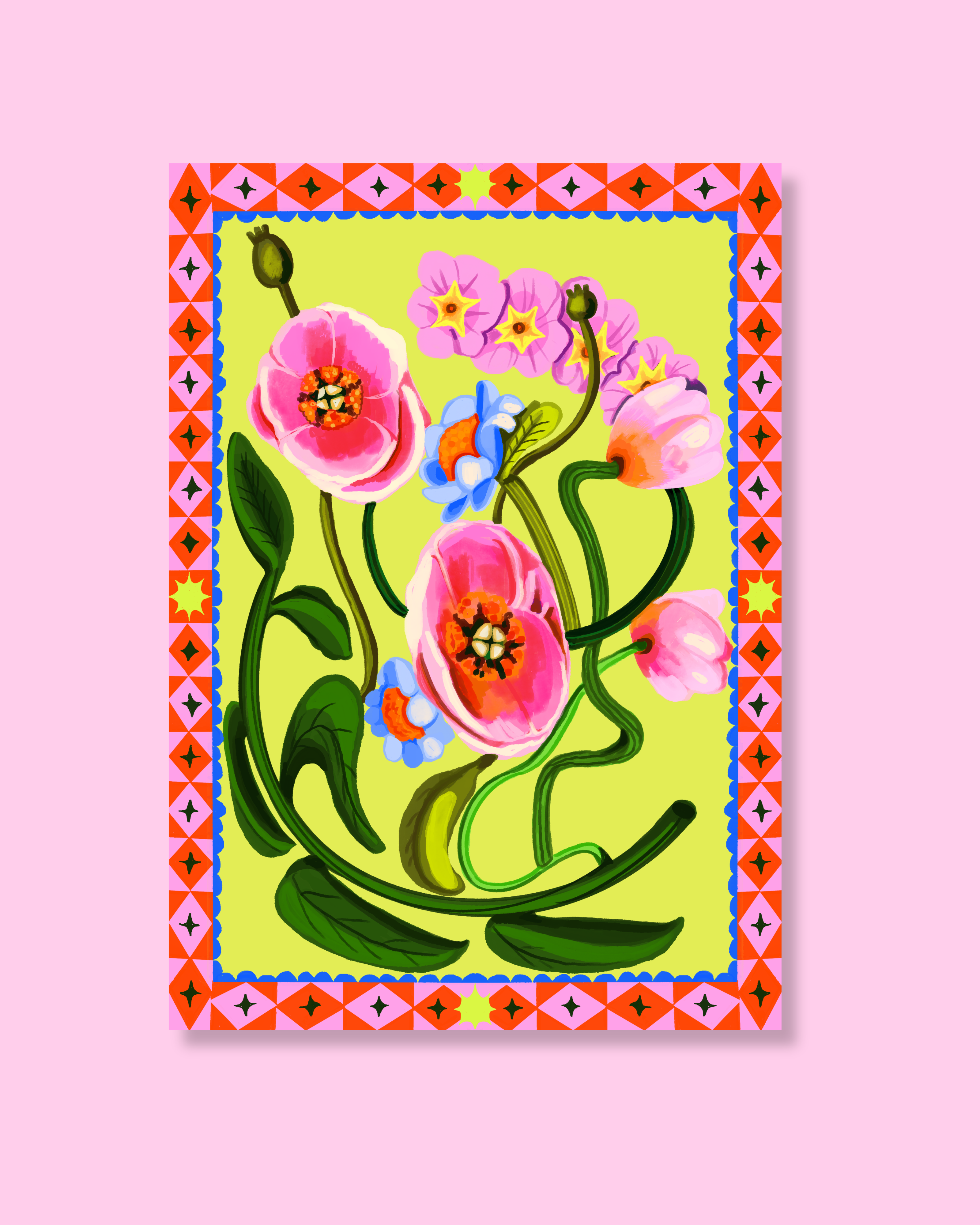 Floral Themed Art Prints