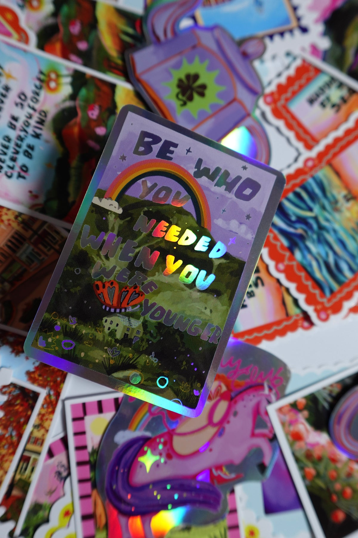 Be Who You Needed Sticker