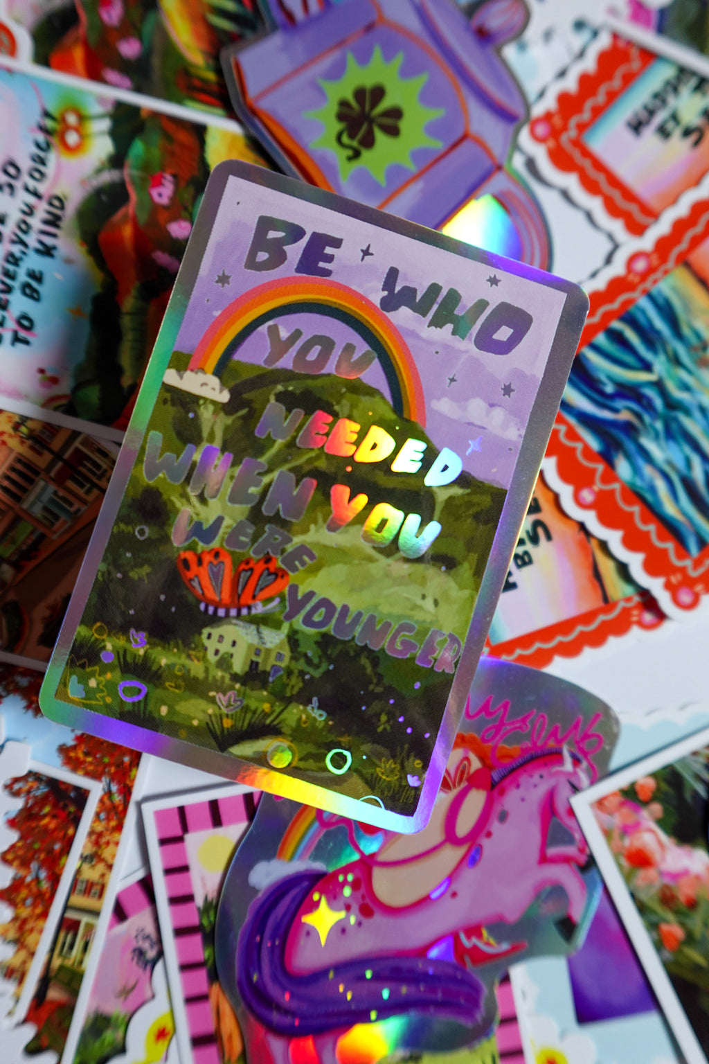 Be Who You Needed Sticker
