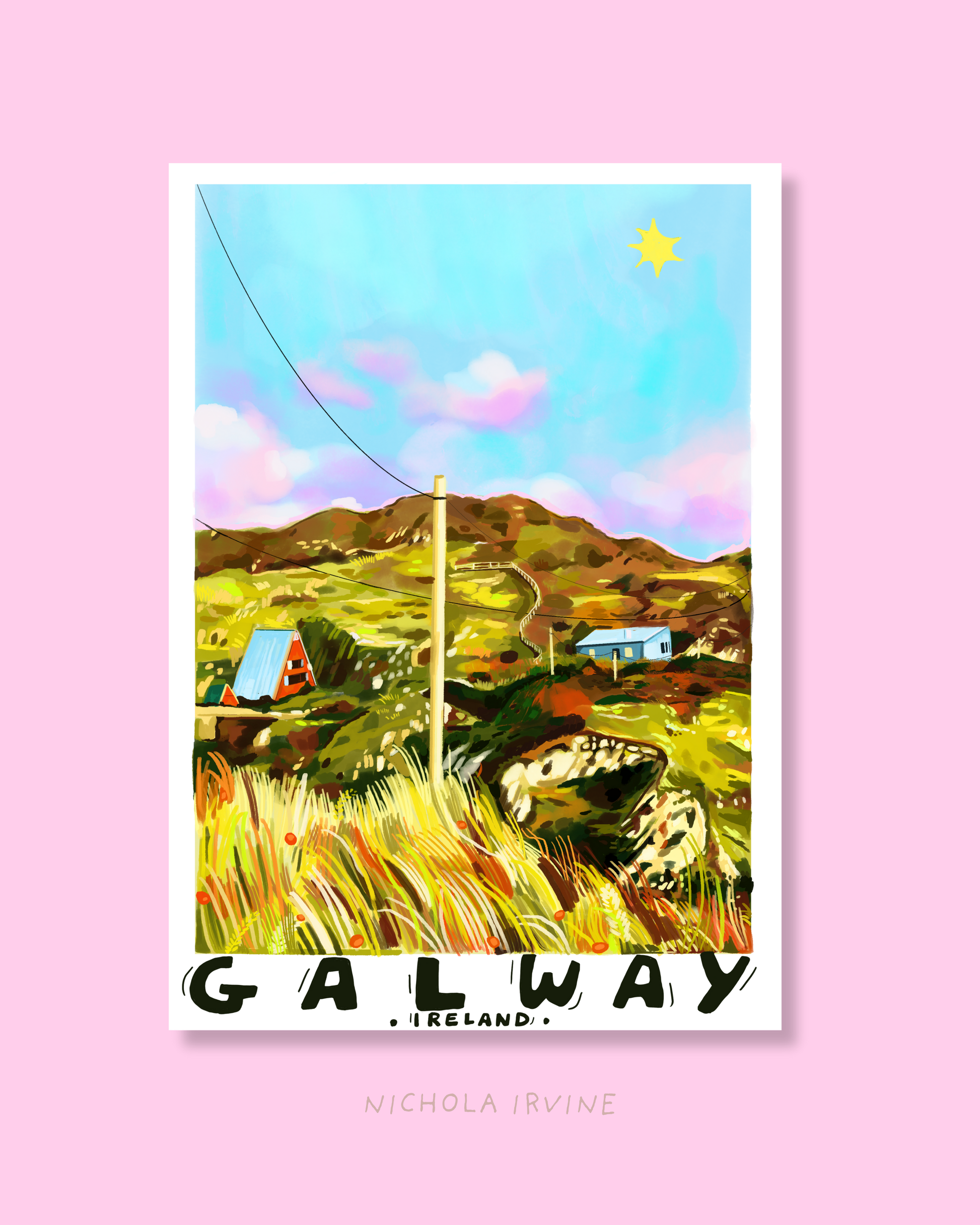 Galway Art Print