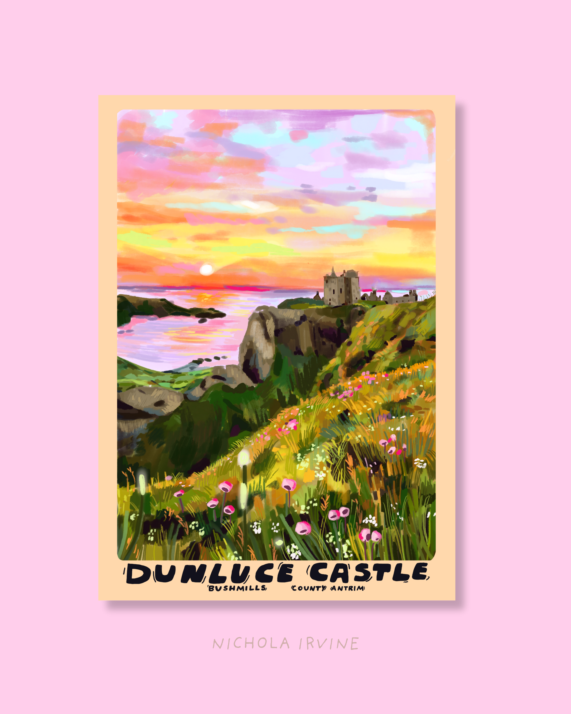 Dunluce Castle Art Print