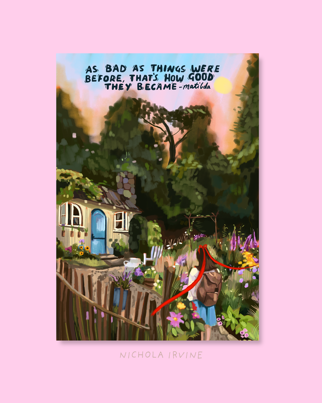 Matilda, Movie,  Art Print