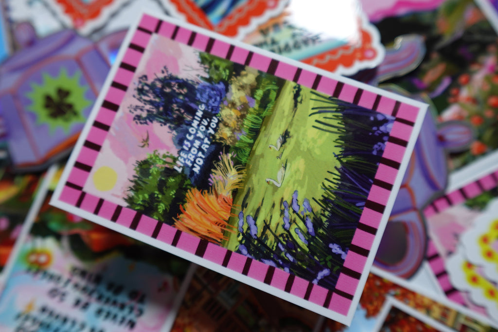 Life is Coming Vinyl Sticker