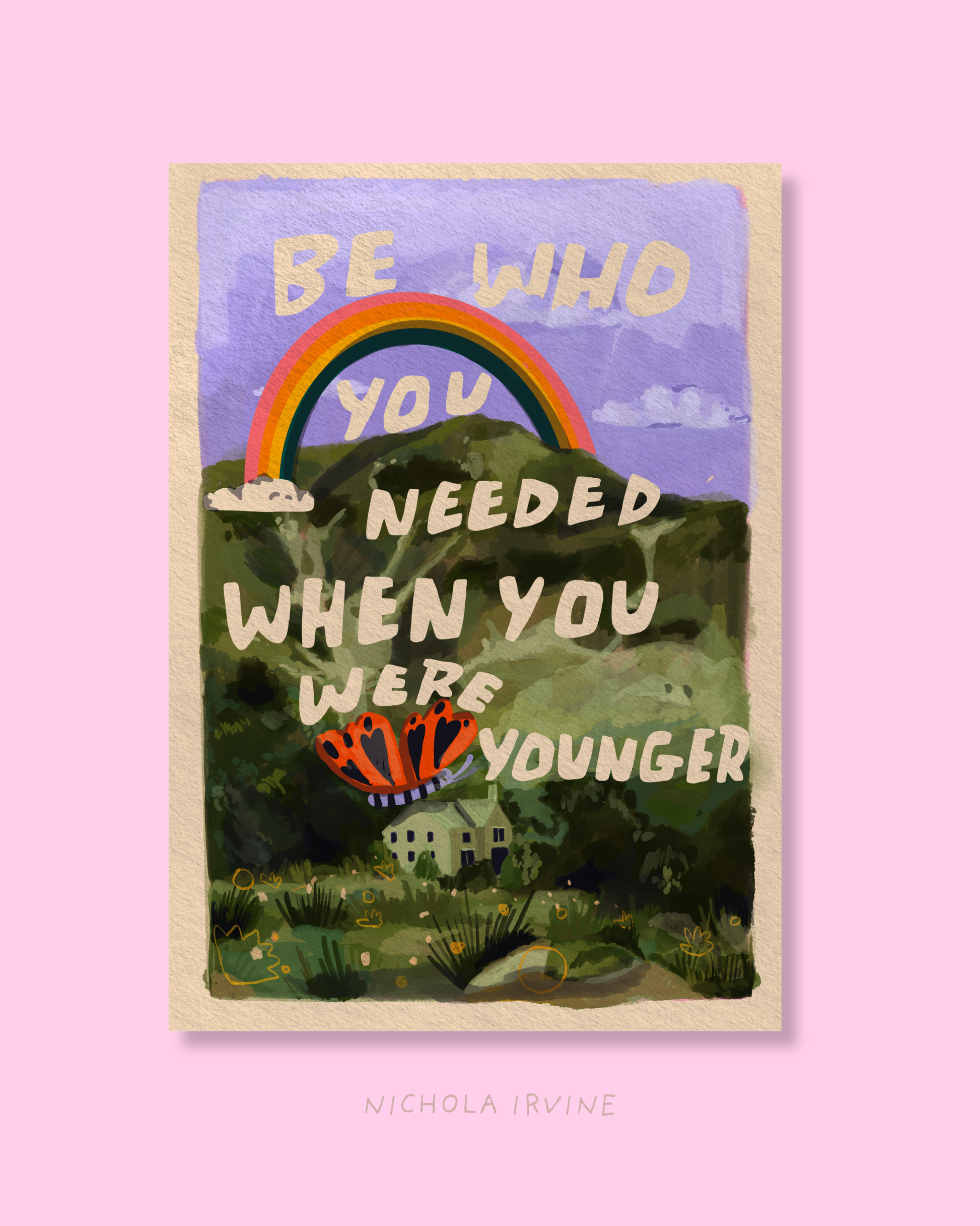 Who You Needed Art Print