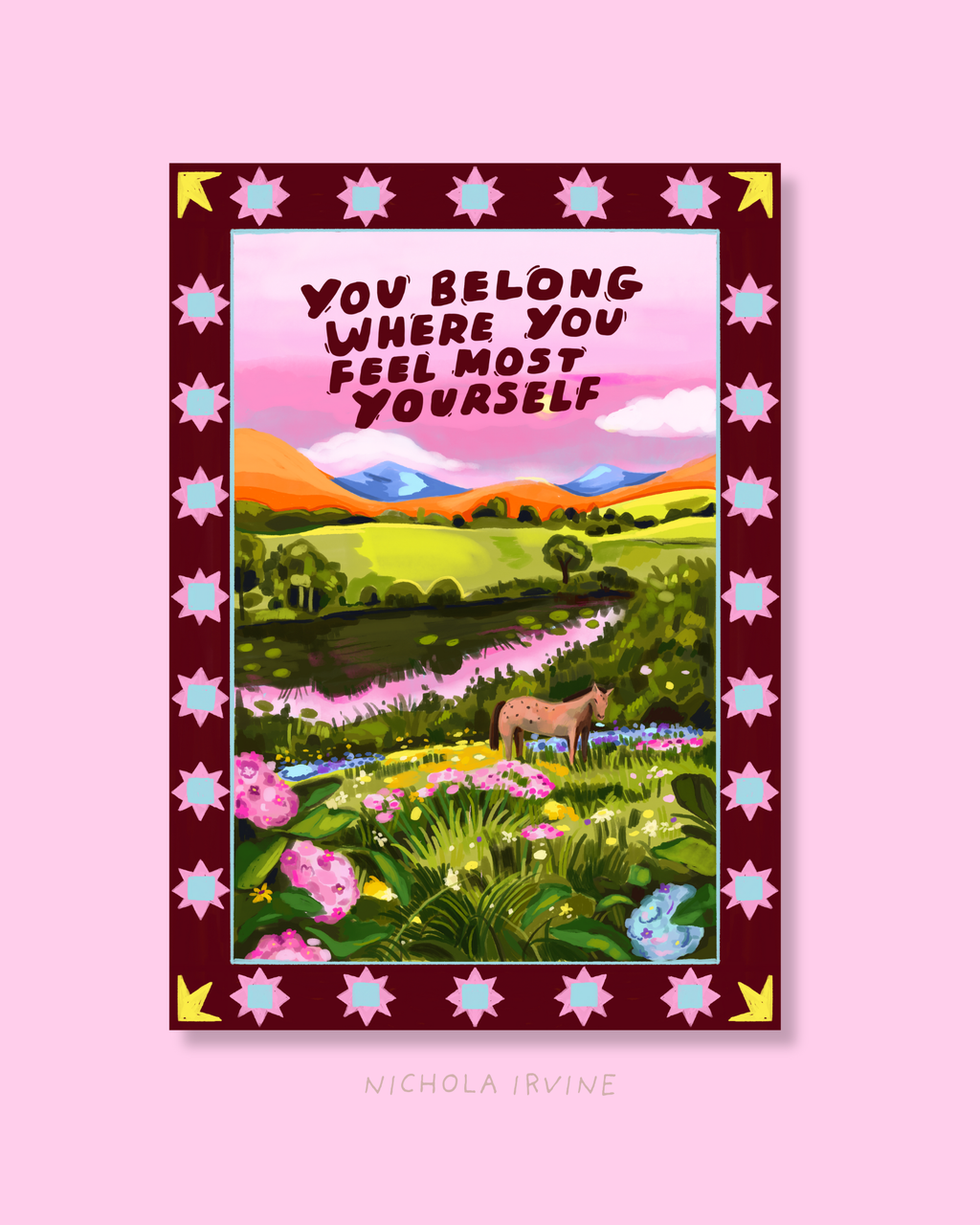 Belong, Art Print