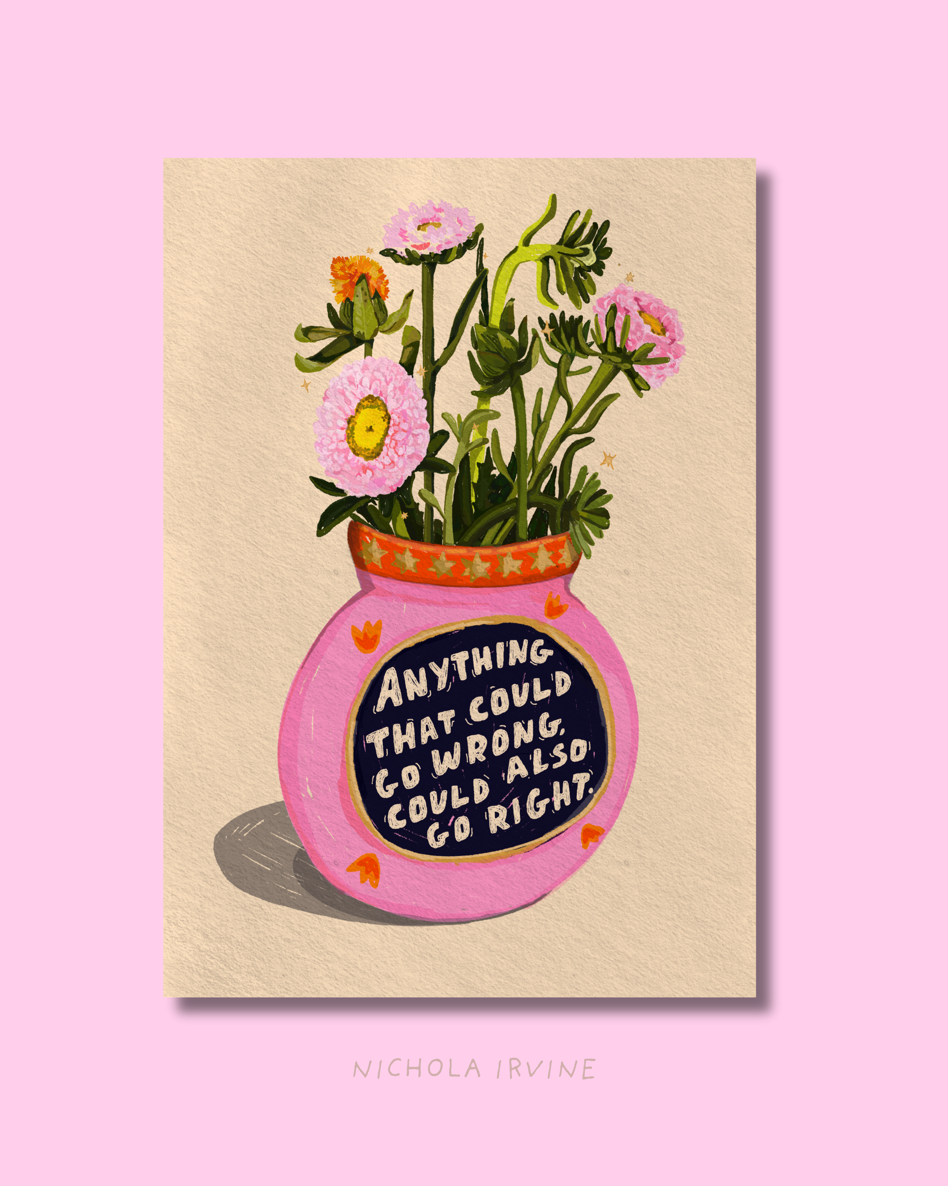 Go Right Art Print