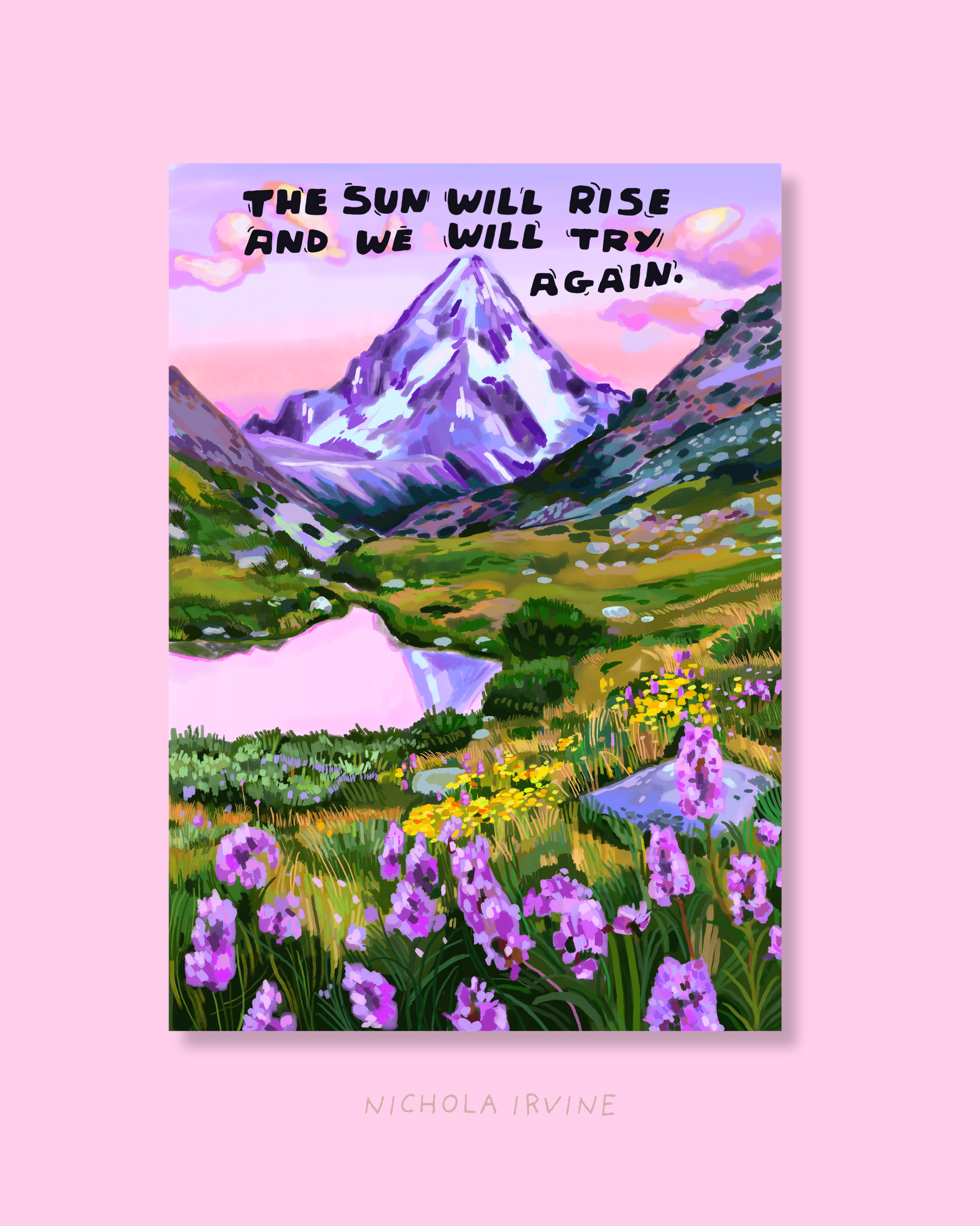 Rise Art Print