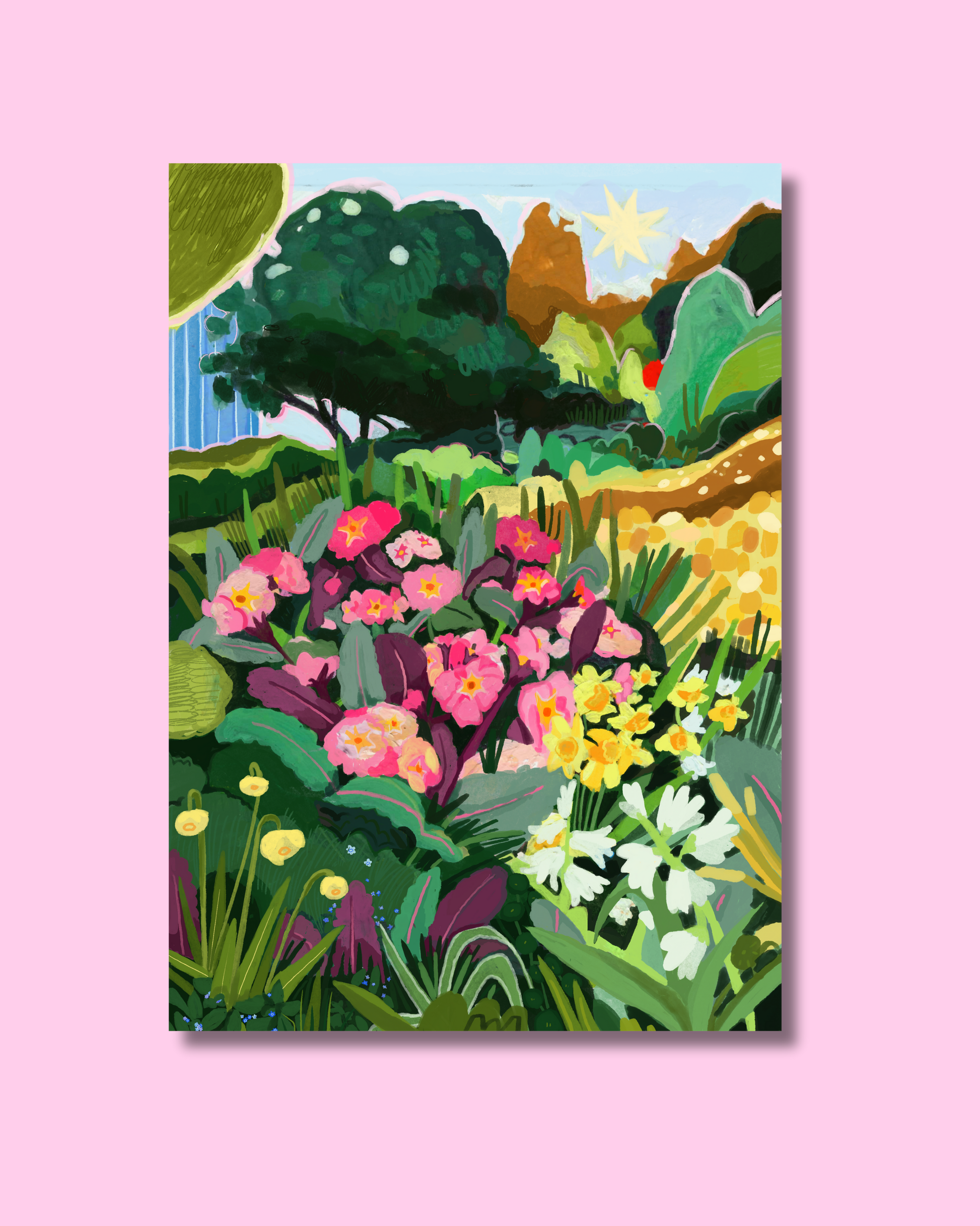 Lagan Meadows Art Print