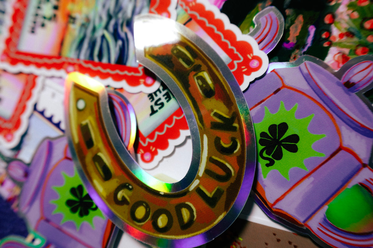 Good Luck Sticker