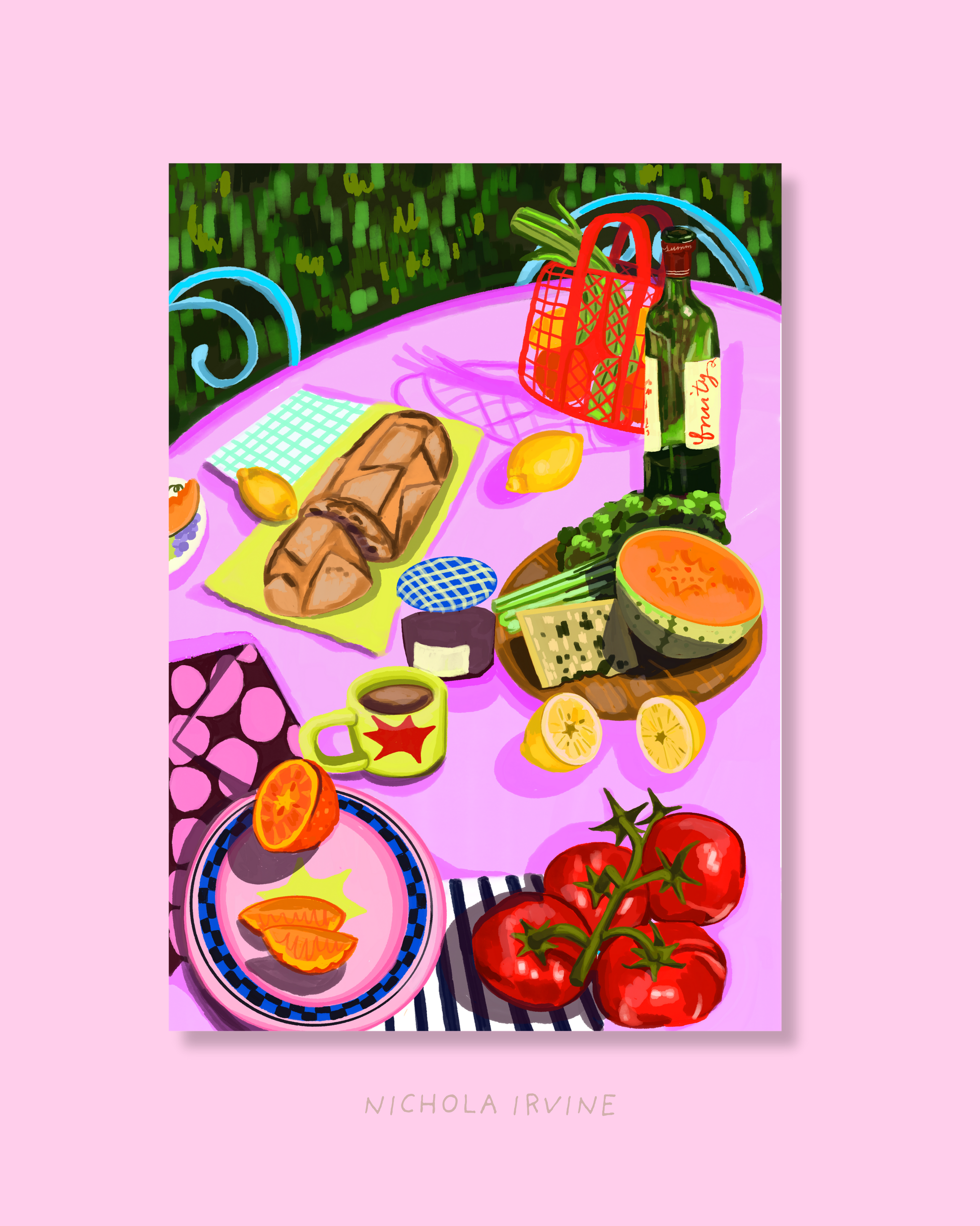 Garden Party Art Print