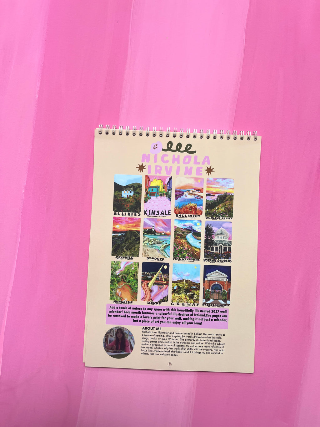 2027 Calendar- Irish Landscapes -North Coast