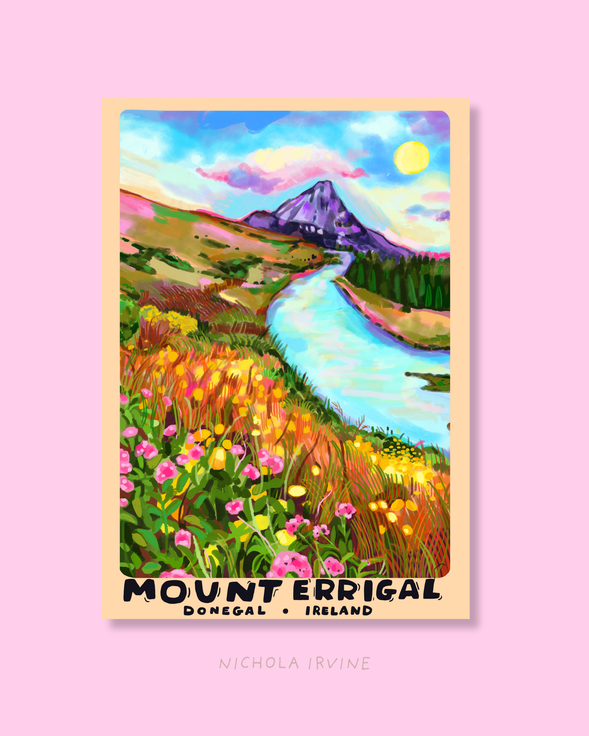 Mount Errigal Art Print