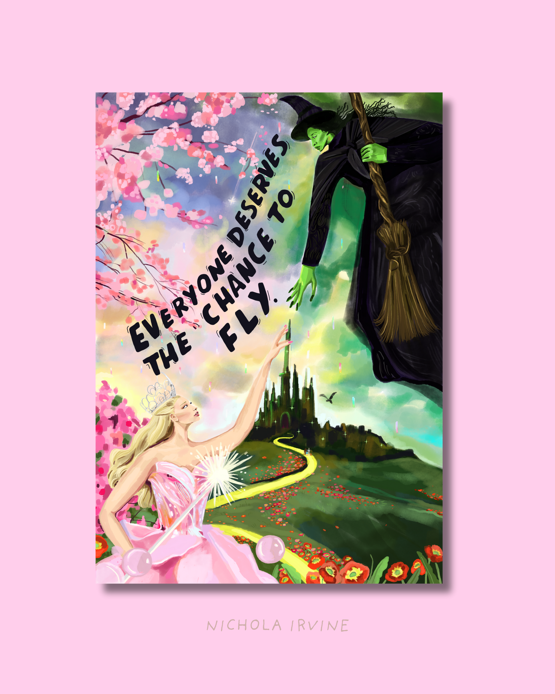 Defying Gravity Art Print