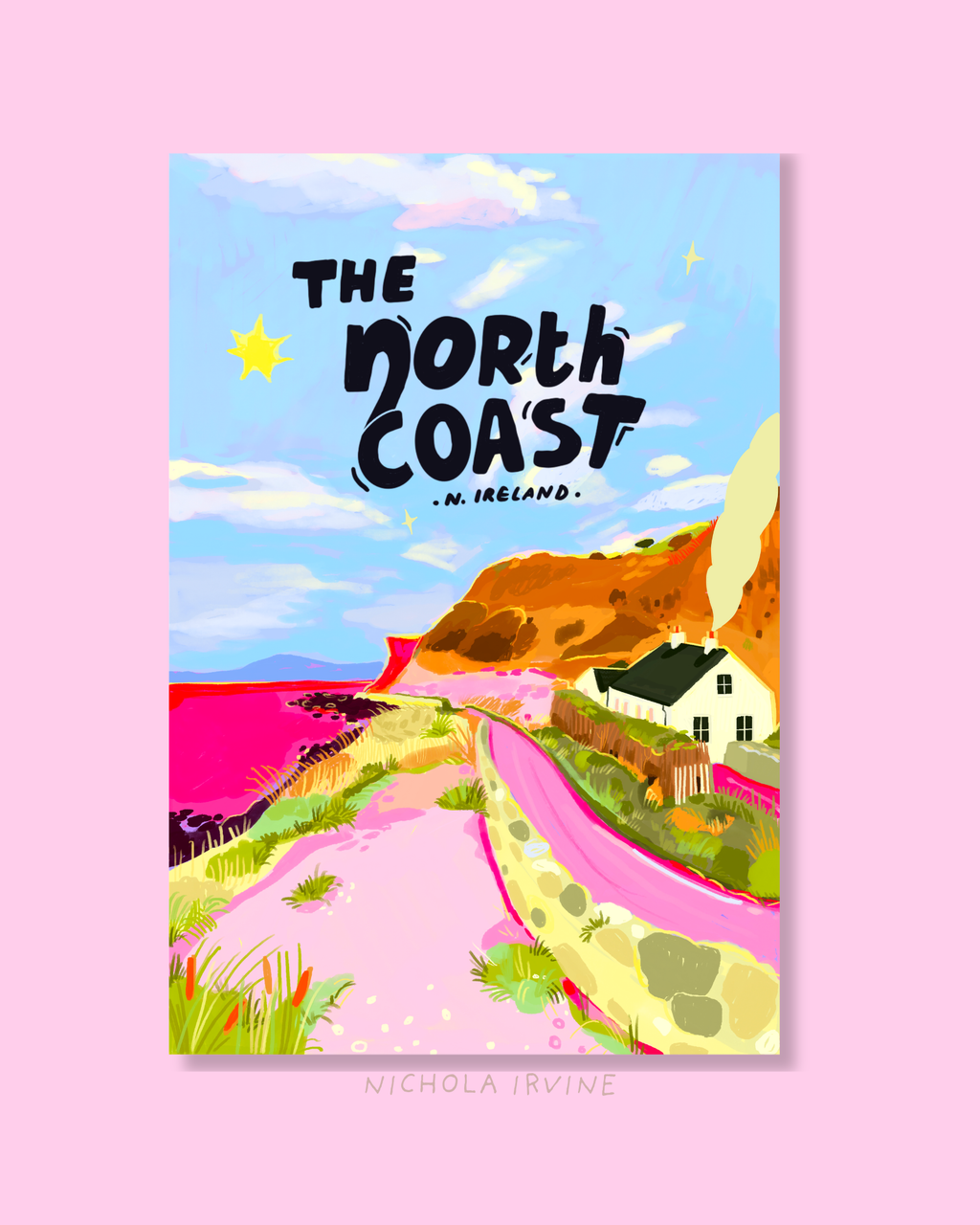 North Coast Ireland Art Print