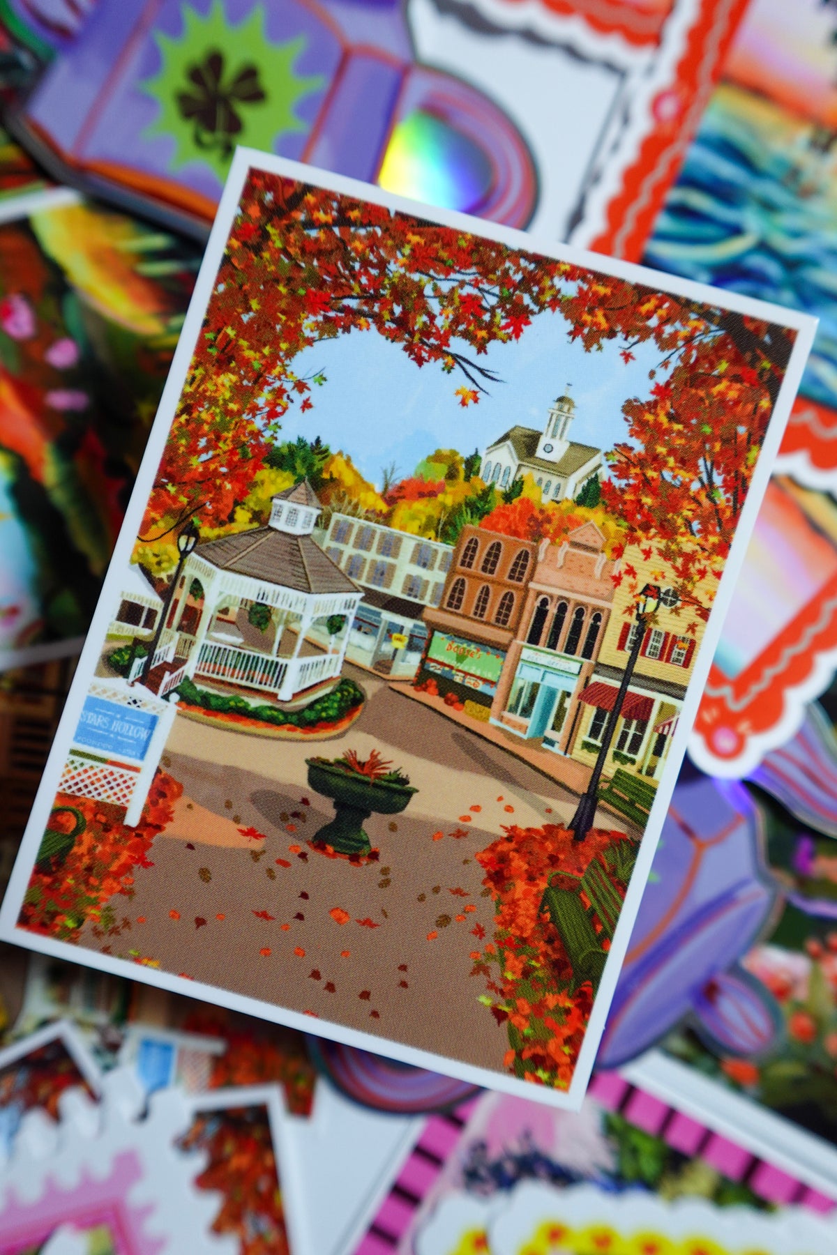 Stars Hollow Vinyl Sticker