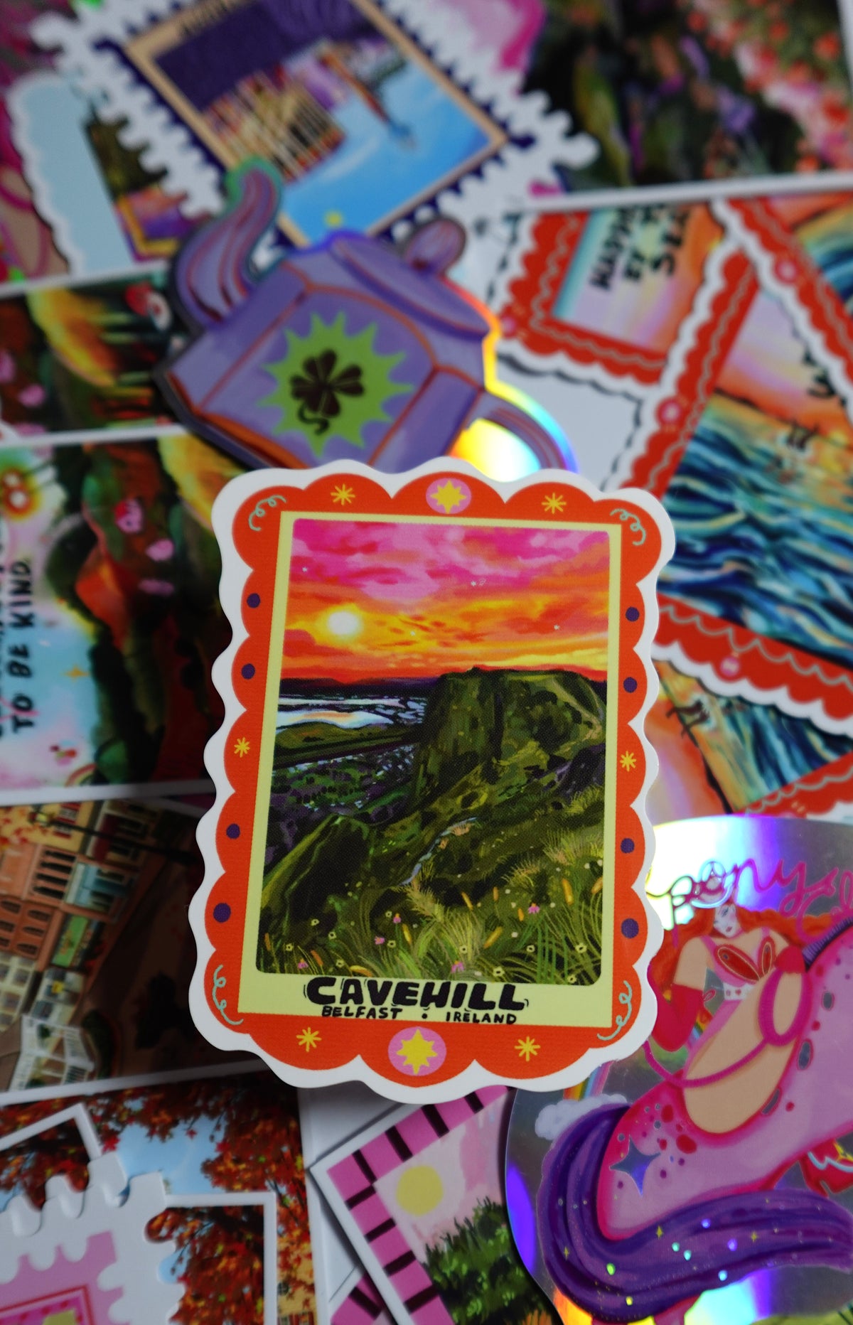 Cavehill Vinyl Sticker