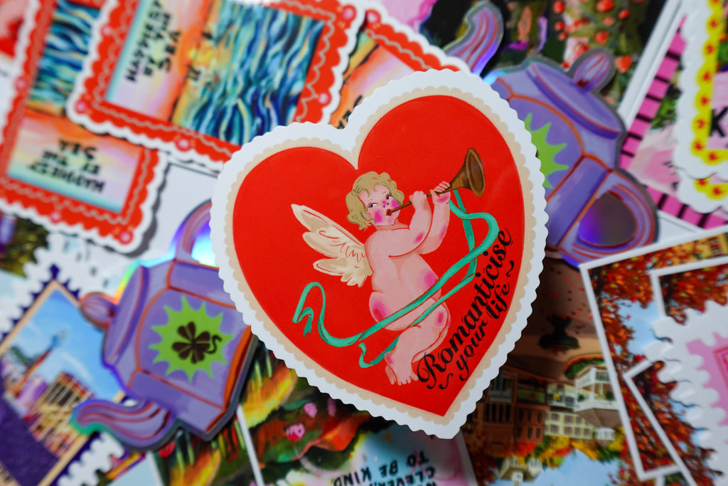 Romanticise Your Life Sticker