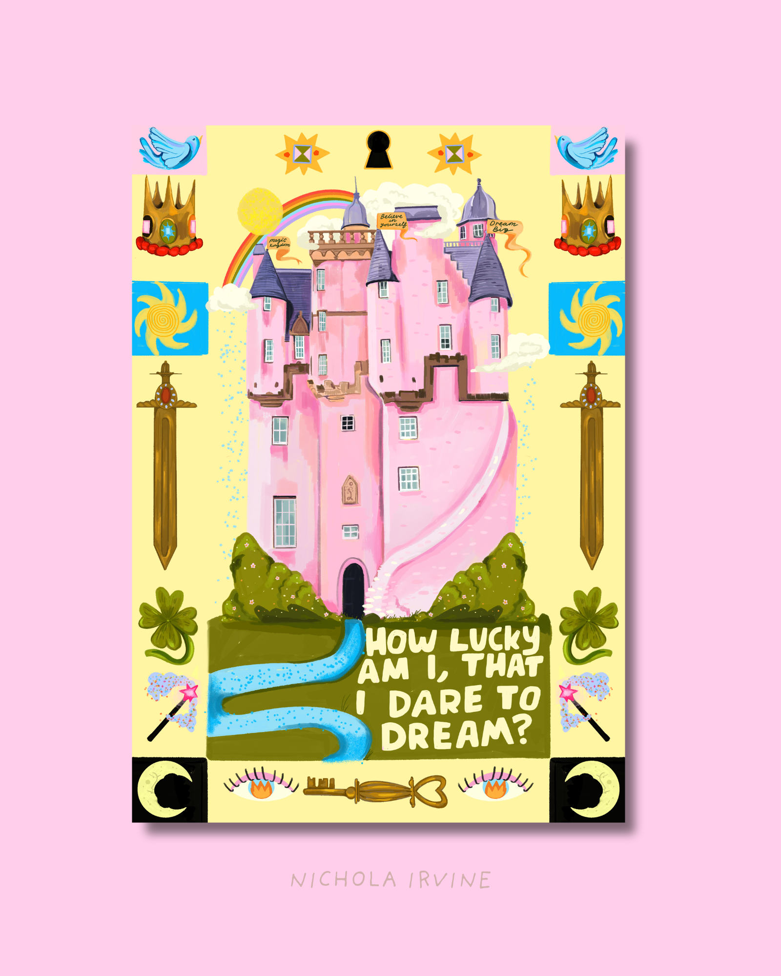 Dare to Dream, Castle Print