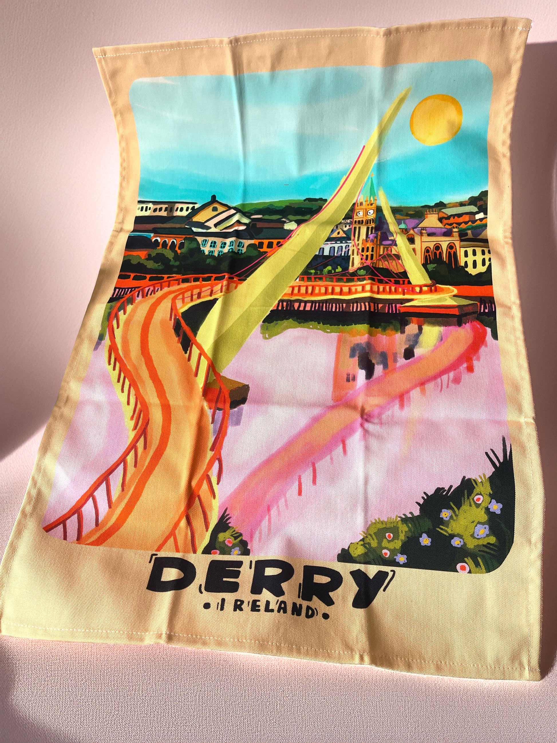 Derry Organic Cotton Tea Towel (PRE ORDER)
