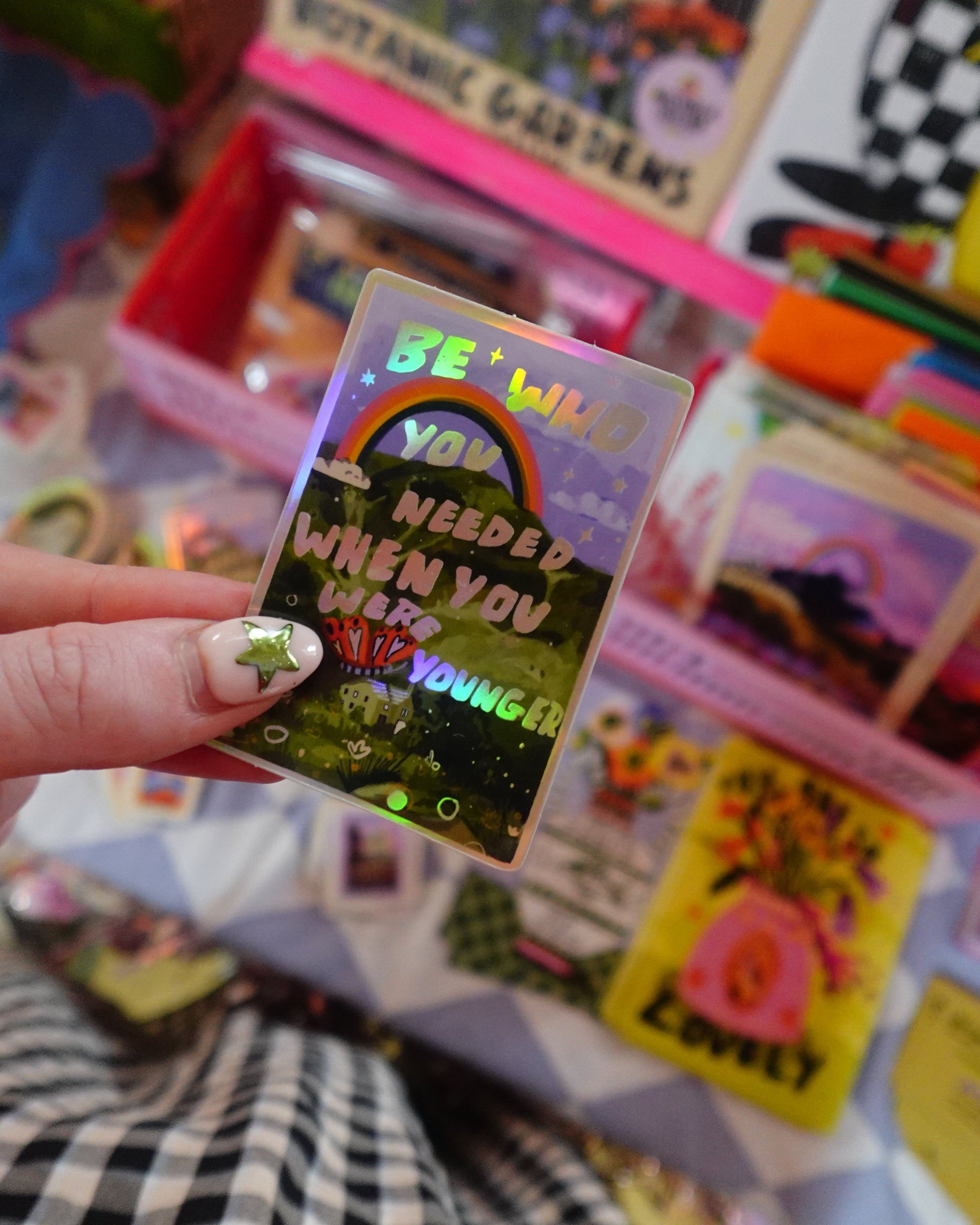 Be Who You Needed Sticker