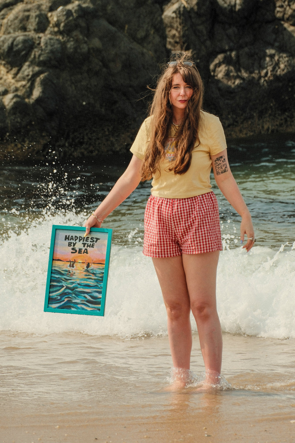 Sea Swimming Art Print