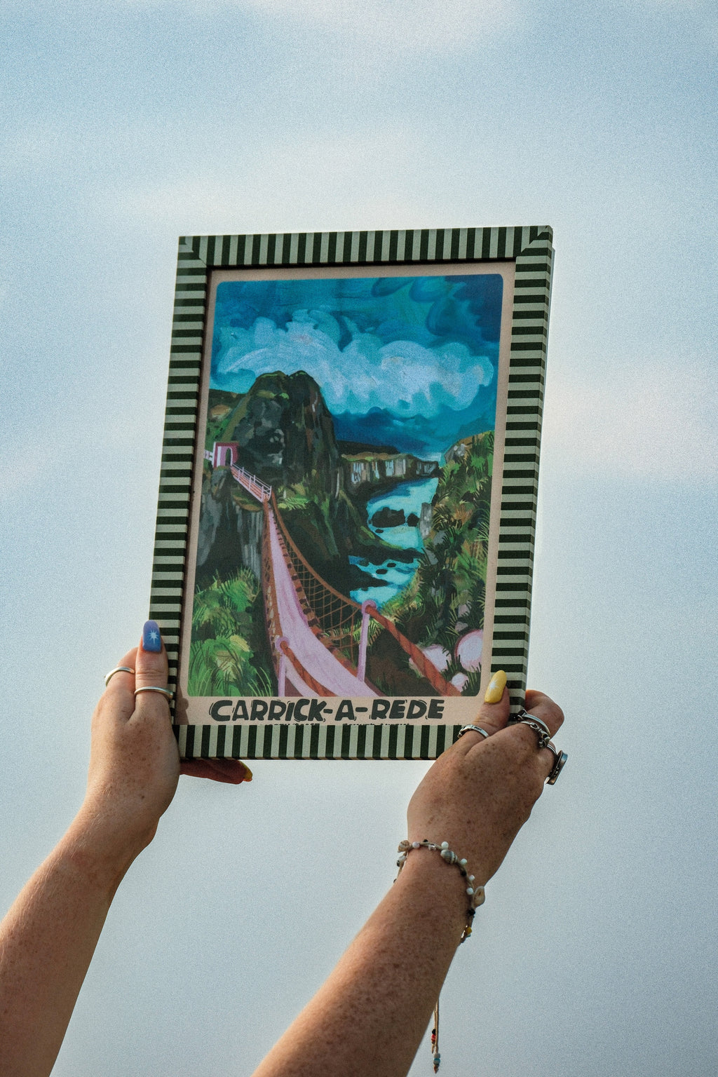 Carrick-A-Rede, Ireland Art Print