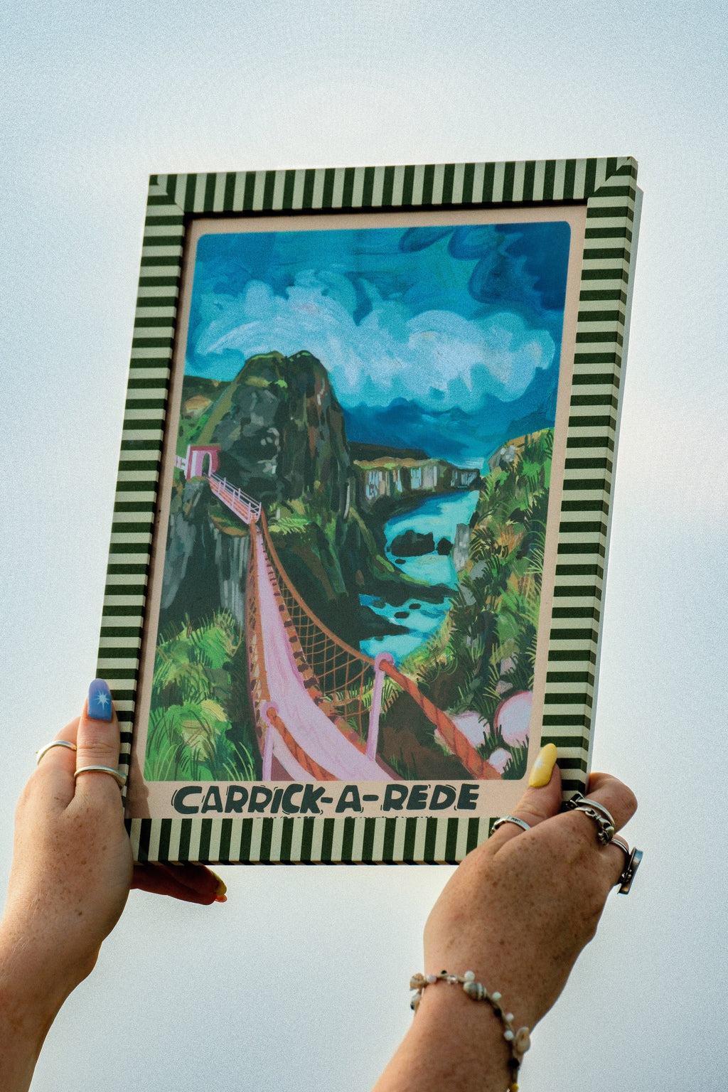 Carrick-A-Rede, Ireland Art Print