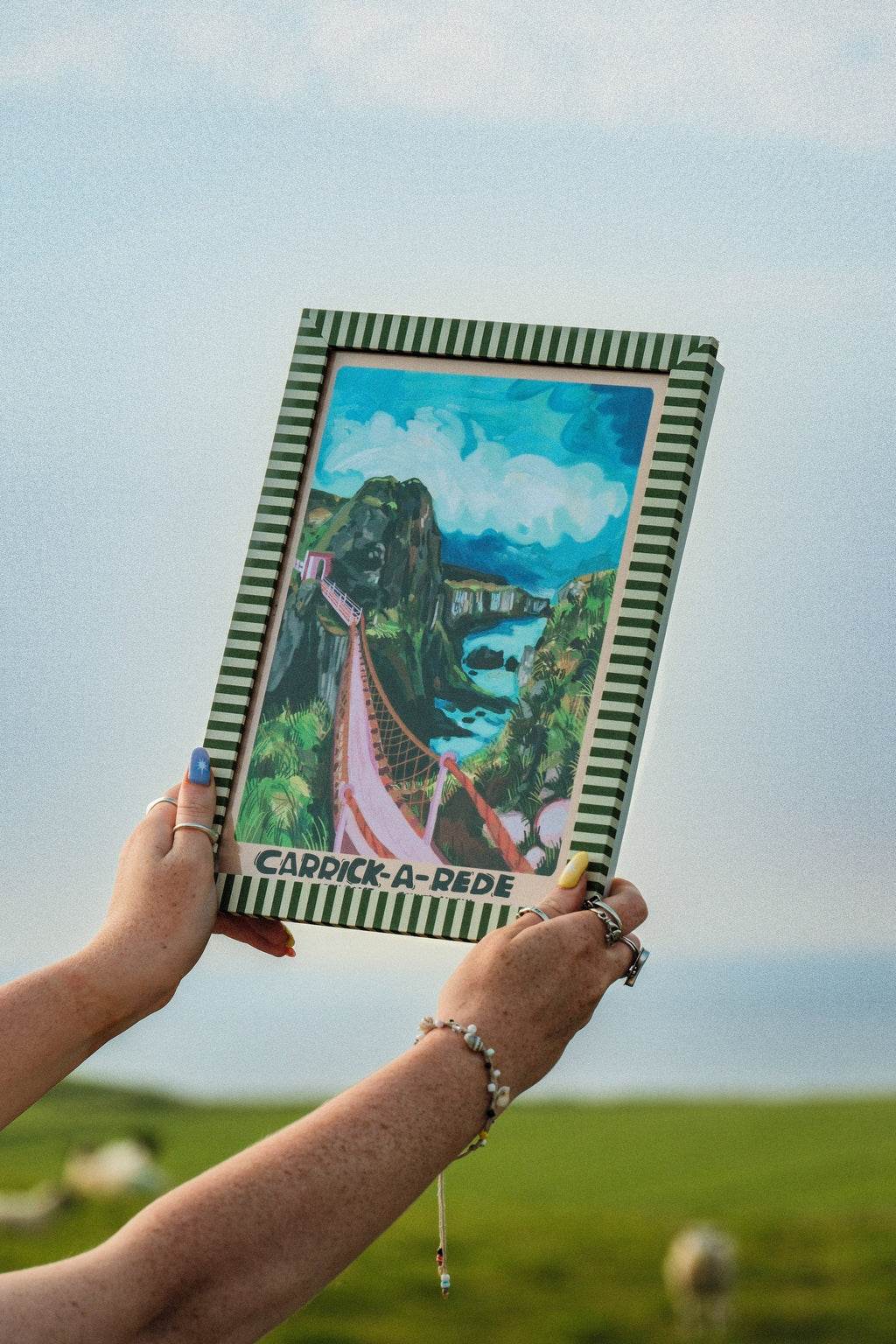 Carrick-A-Rede, Ireland Art Print
