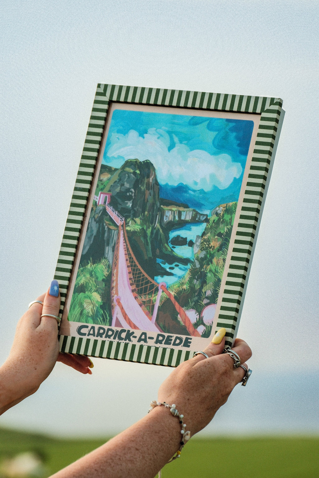 Carrick-A-Rede, Ireland Art Print