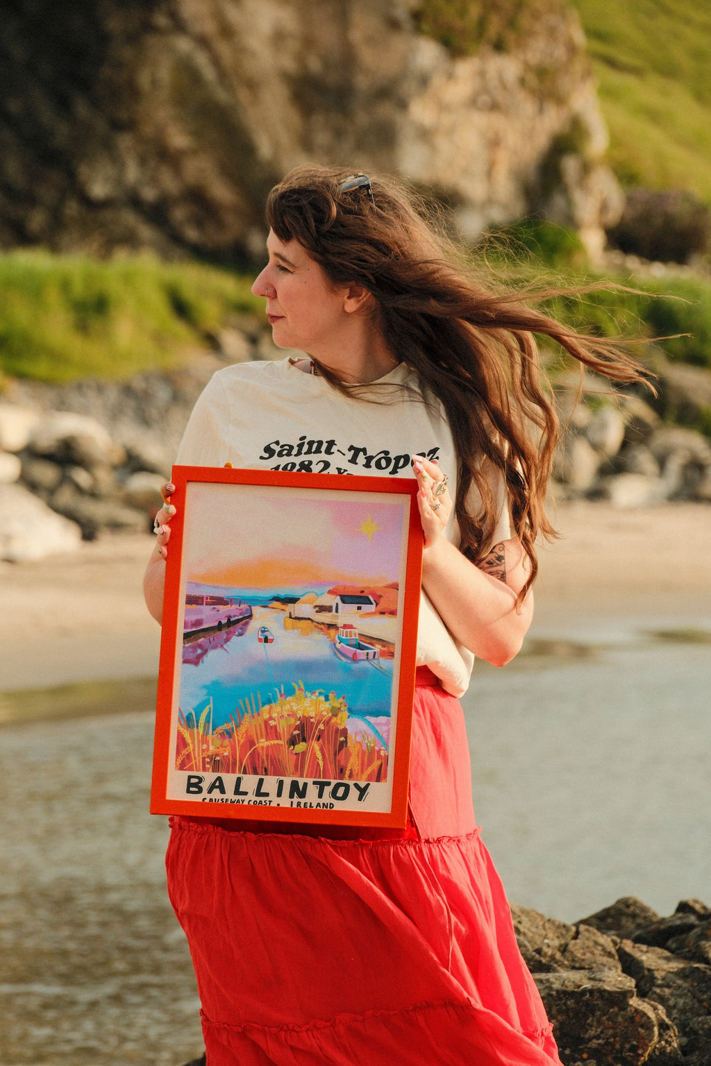 Ballintoy Art Print