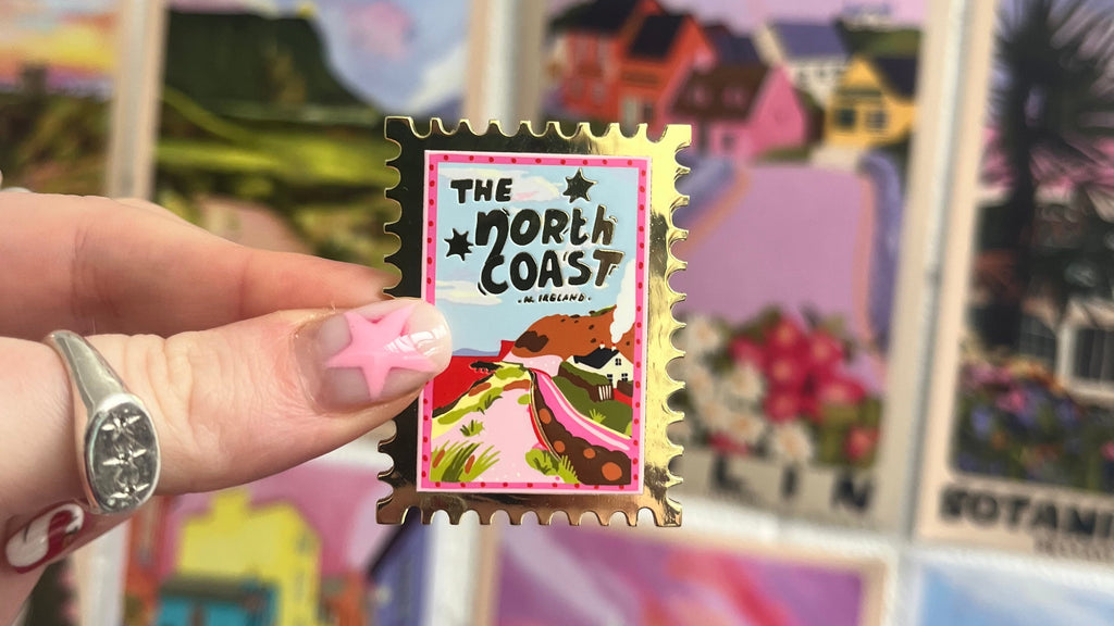 North Coast Enamel pin