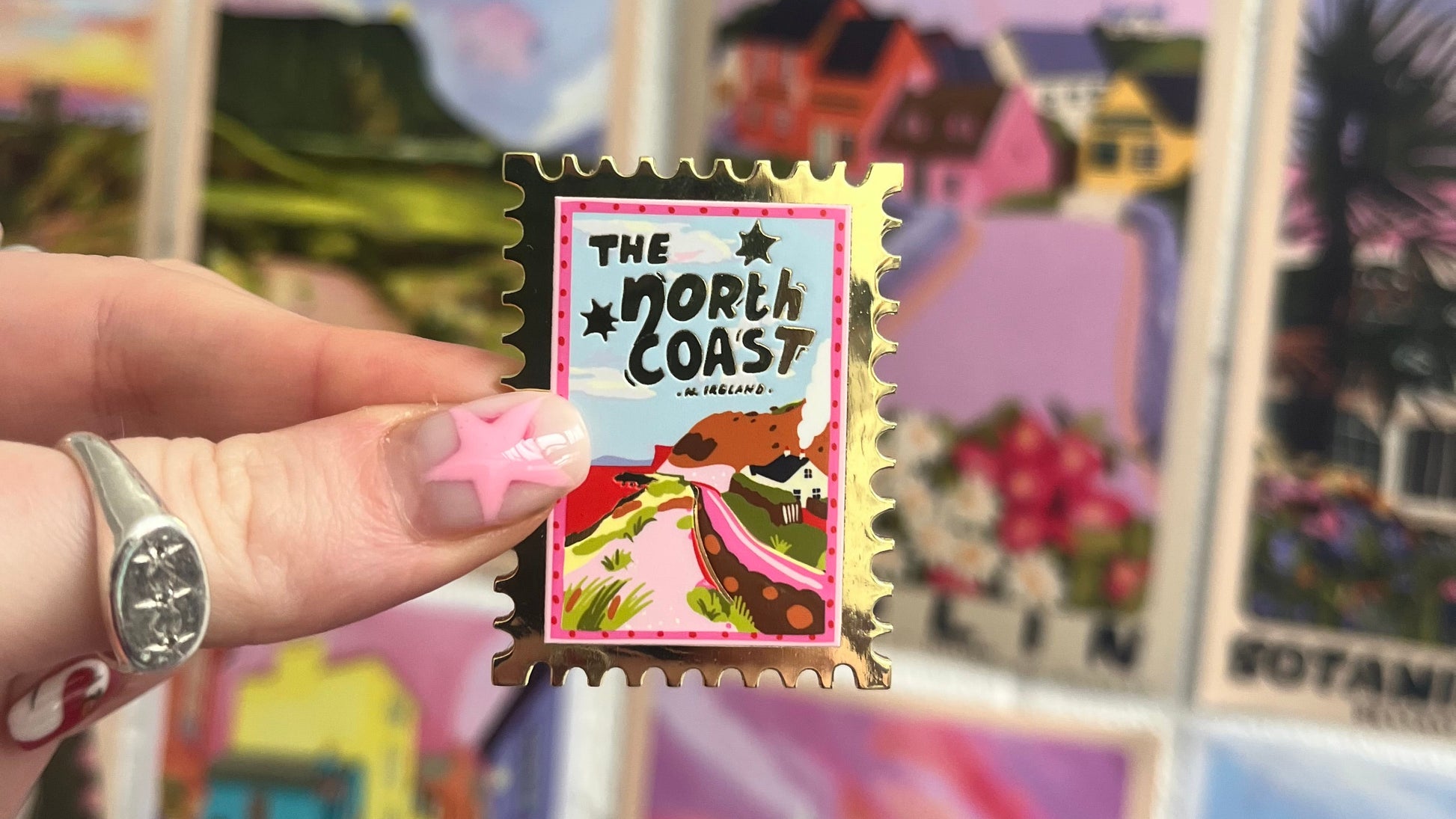 North Coast Enamel pin