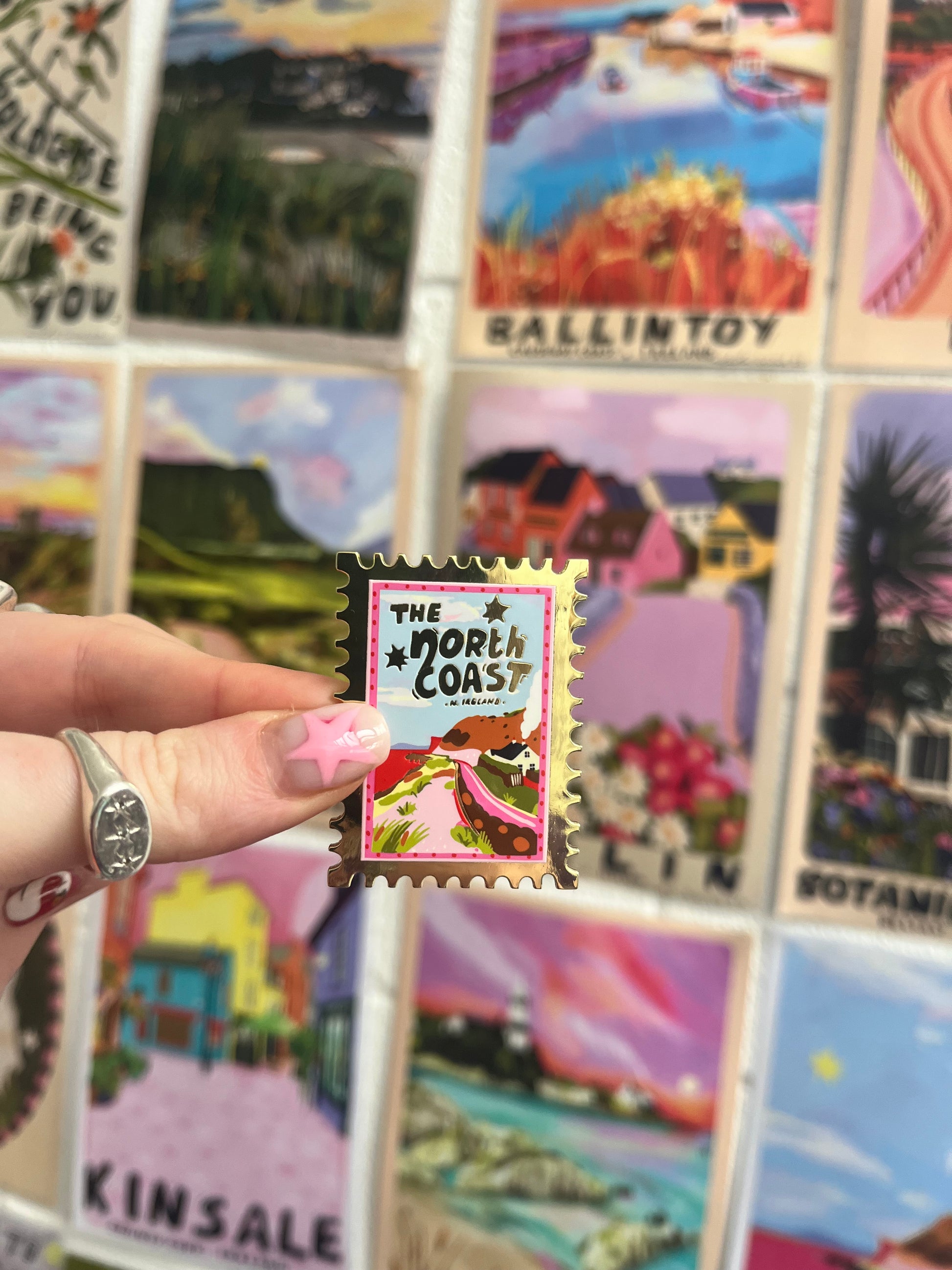 North Coast Enamel pin