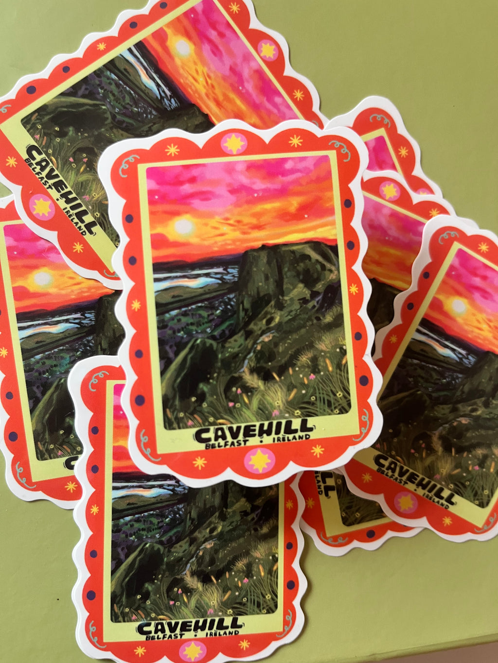 Cavehill Vinyl Sticker