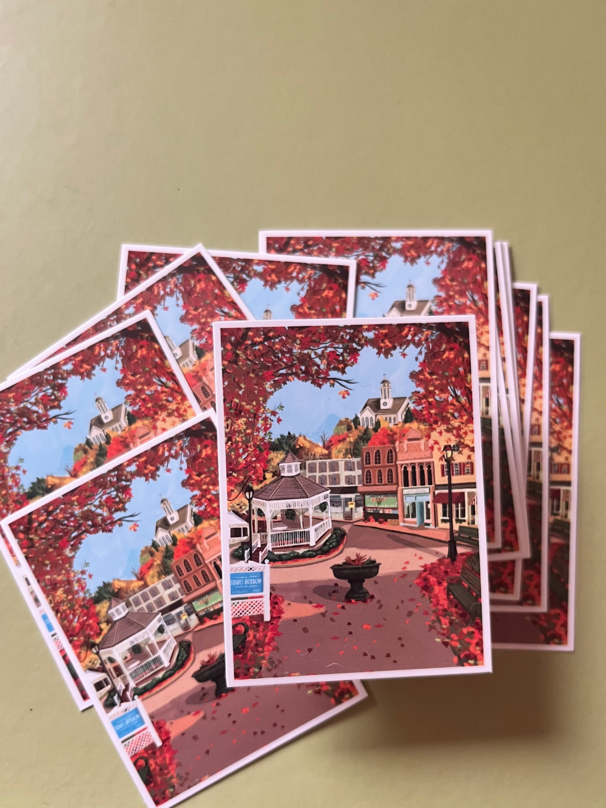 Stars Hollow Vinyl Sticker