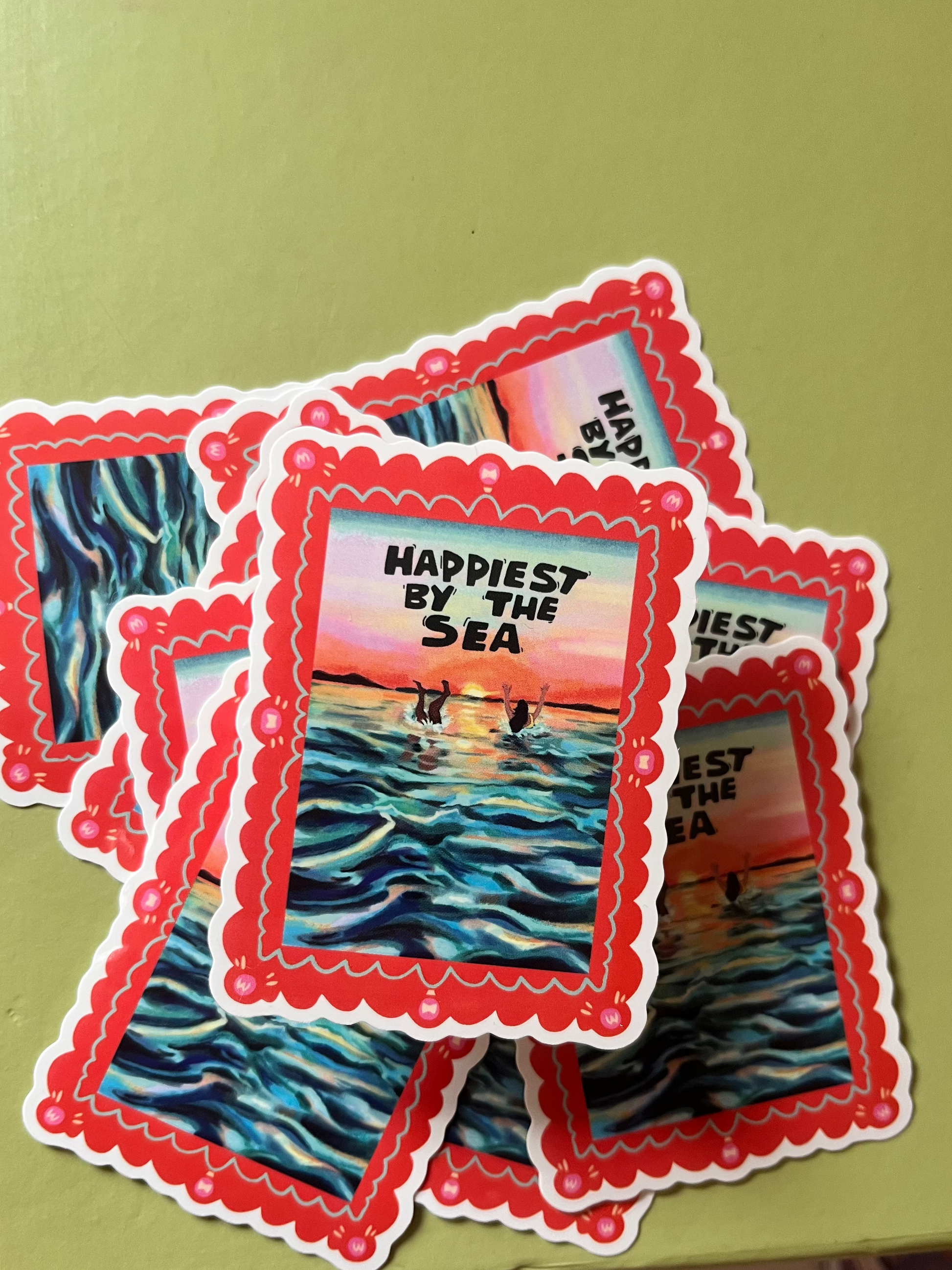 Sea-swimming Vinyl Sticker