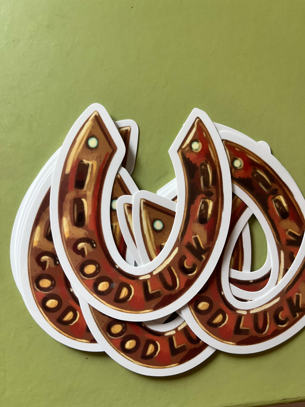 Good Luck Sticker