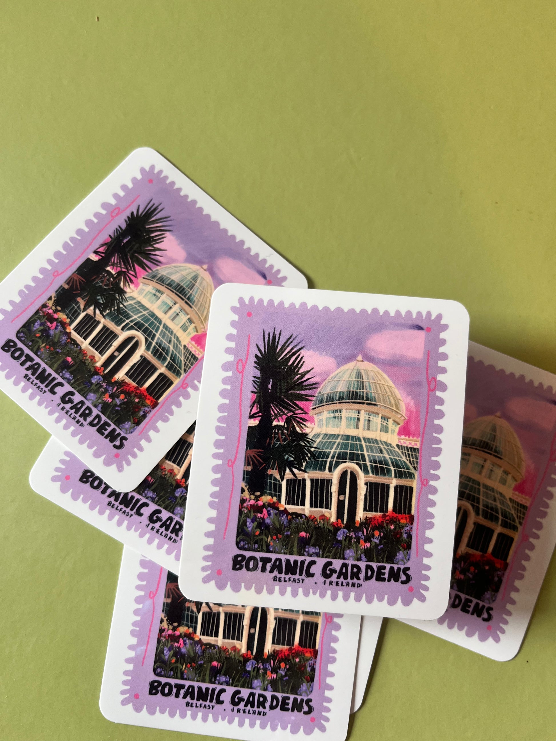 Belfast Botanic Gardens Sticker