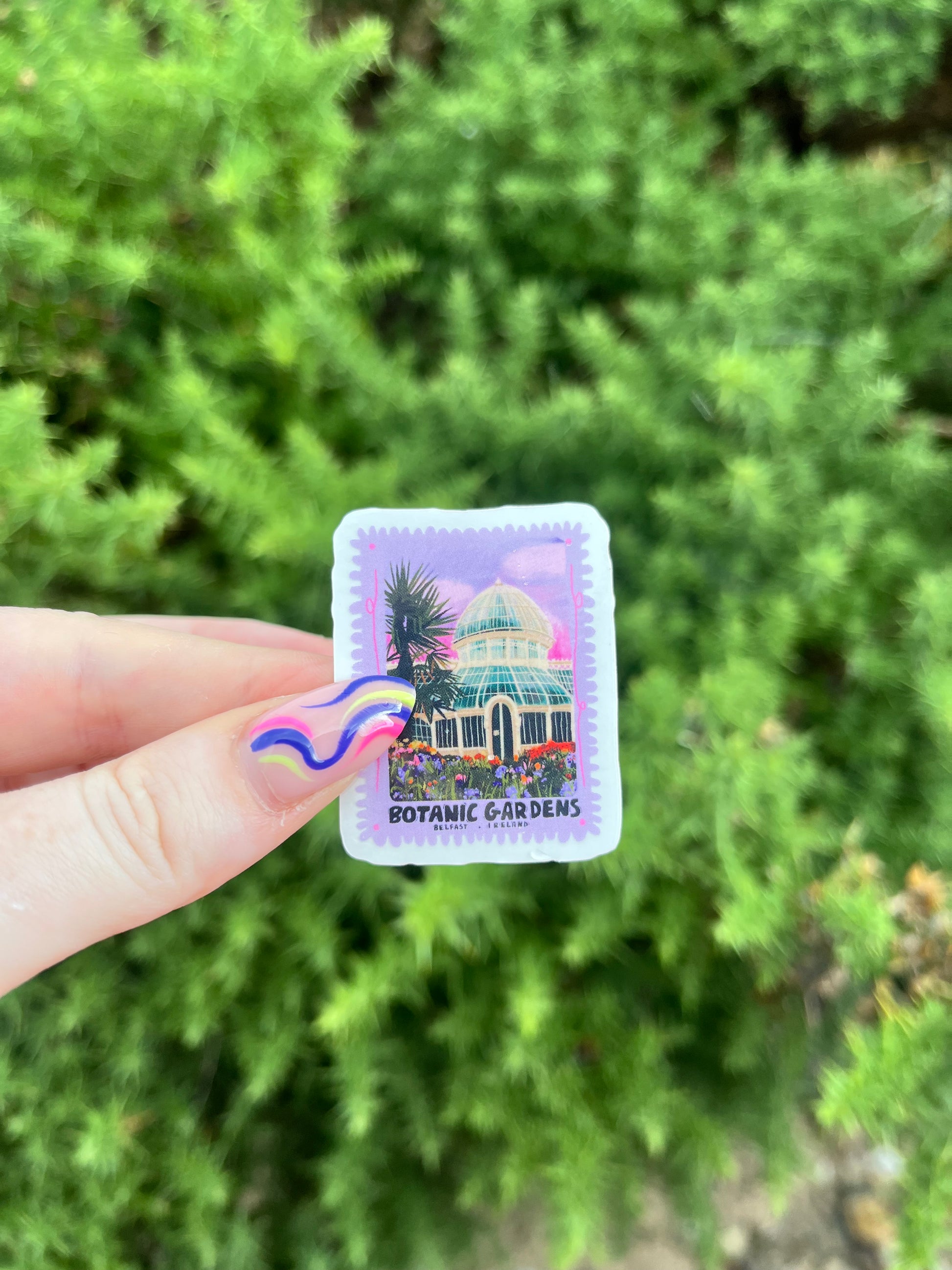 Belfast Botanic Gardens Sticker
