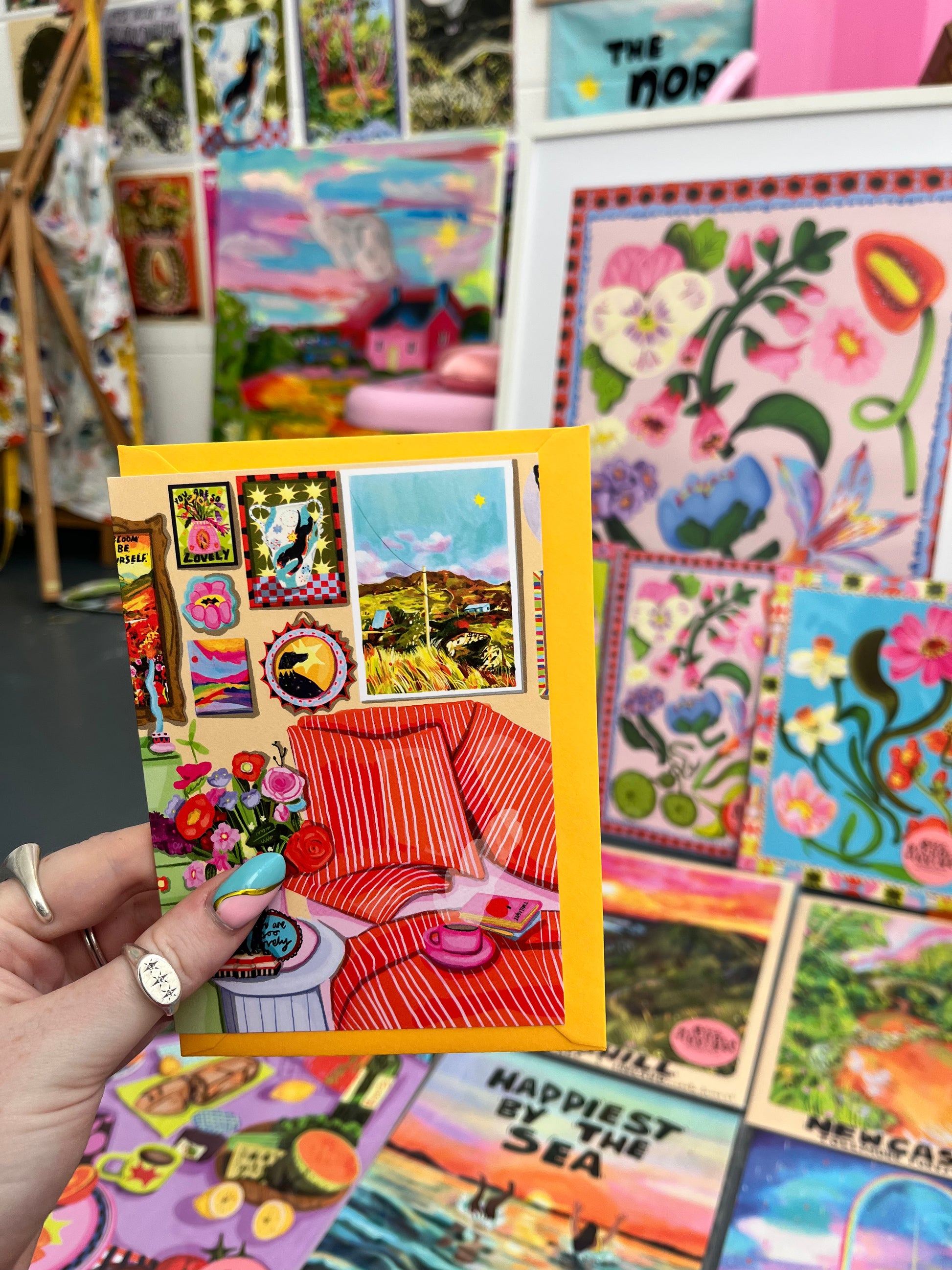 Bedroom Art | Card