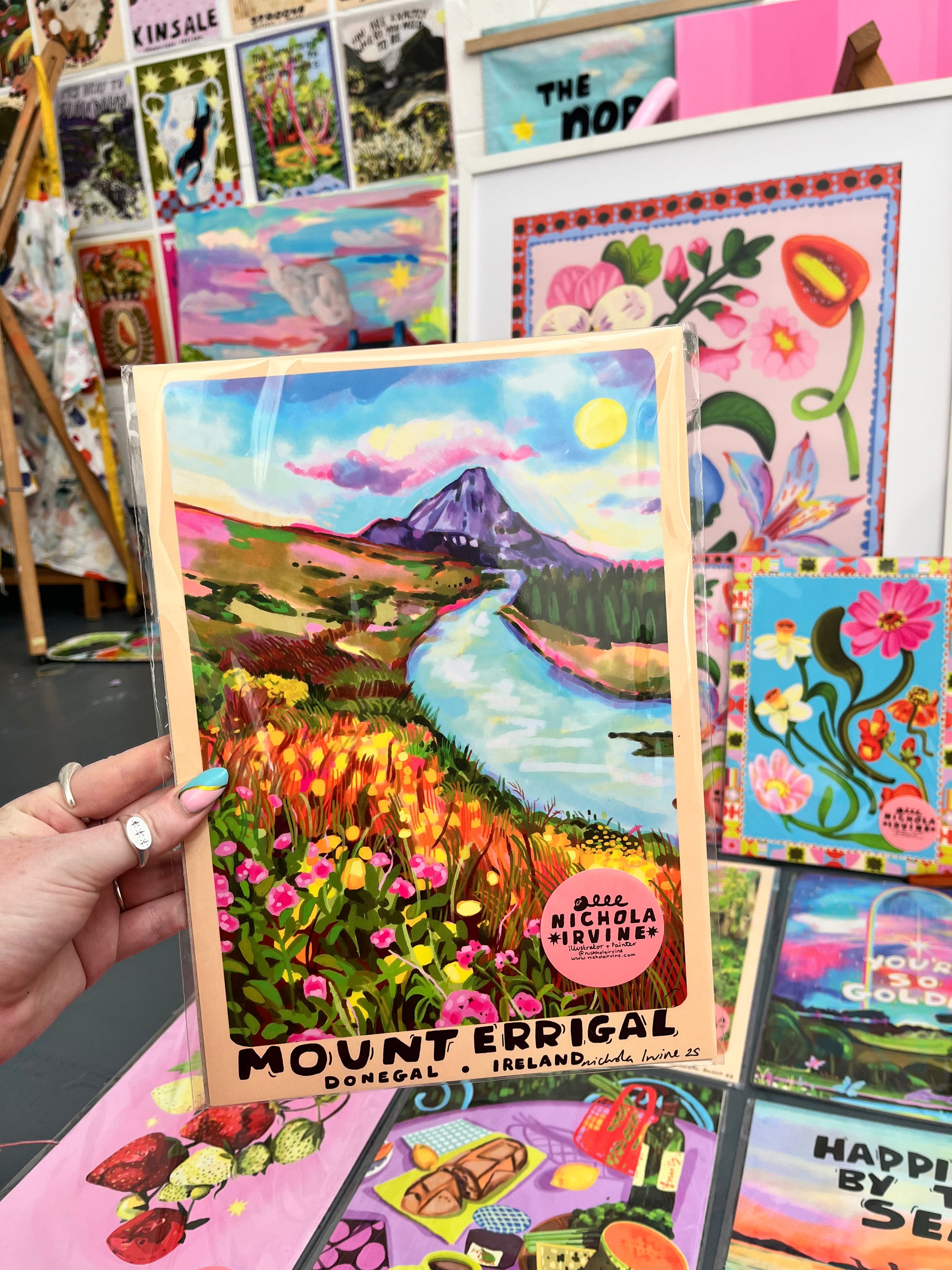 Mount Errigal Art Print