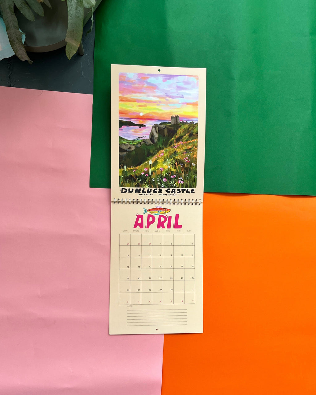 Irish Landscapes 2026 Wall Calendar