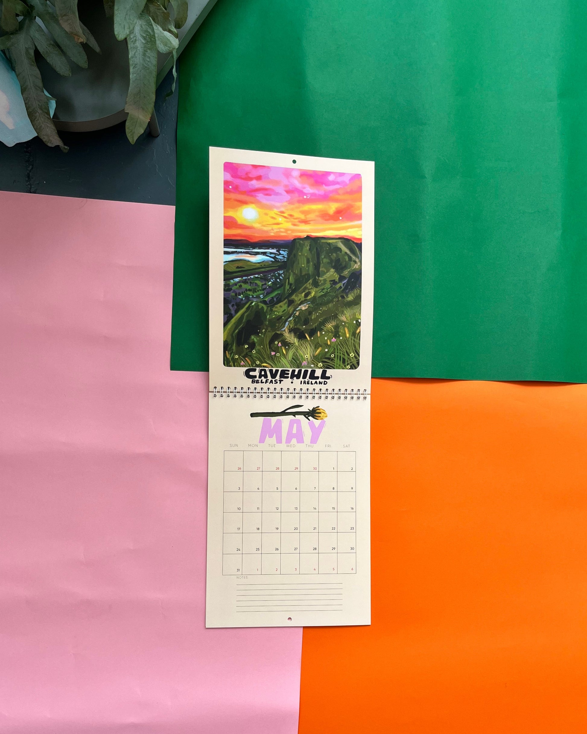 Irish Landscapes 2026 Wall Calendar