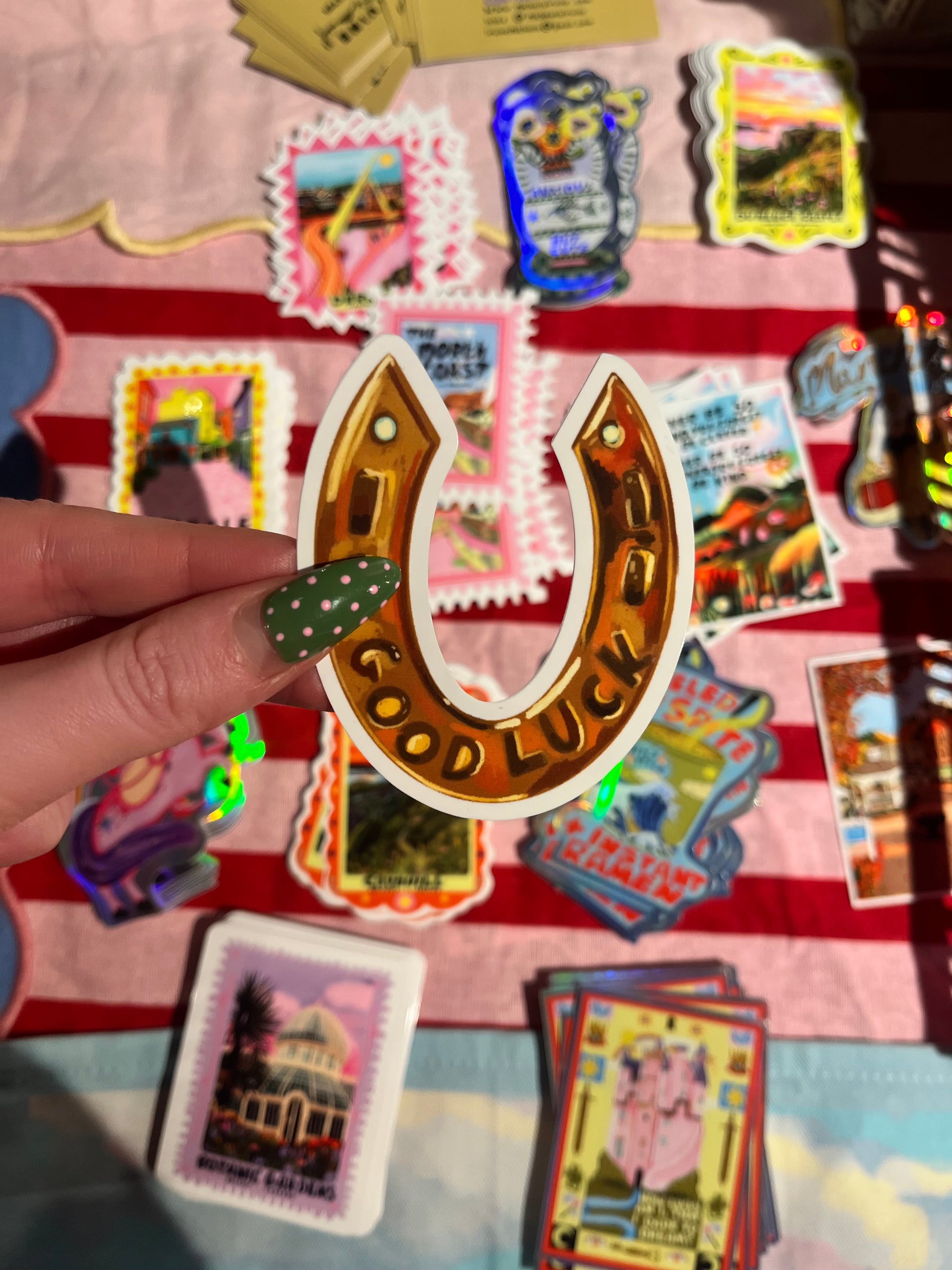 Good Luck Sticker