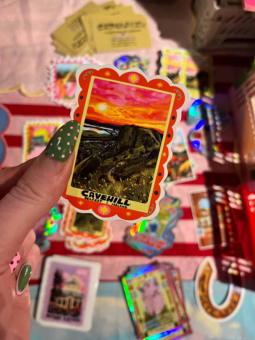 Cavehill Vinyl Sticker