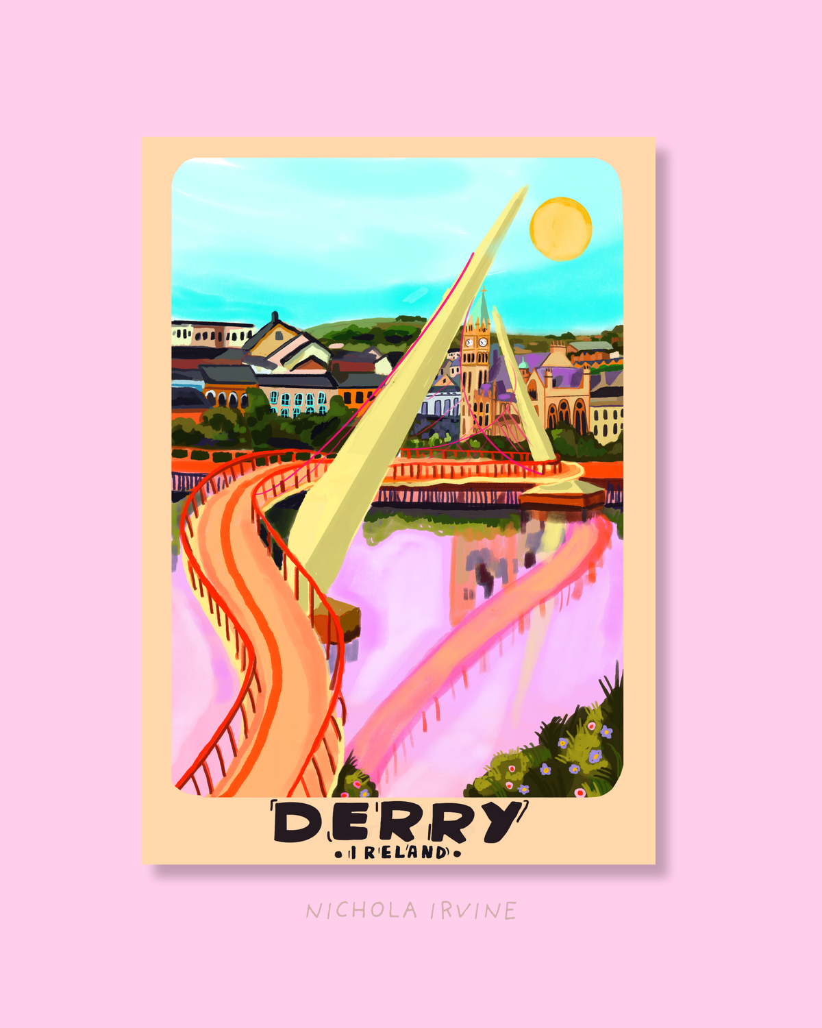 Derry Art Print
