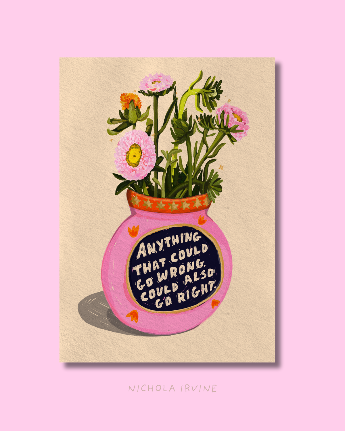Go Right Art Print