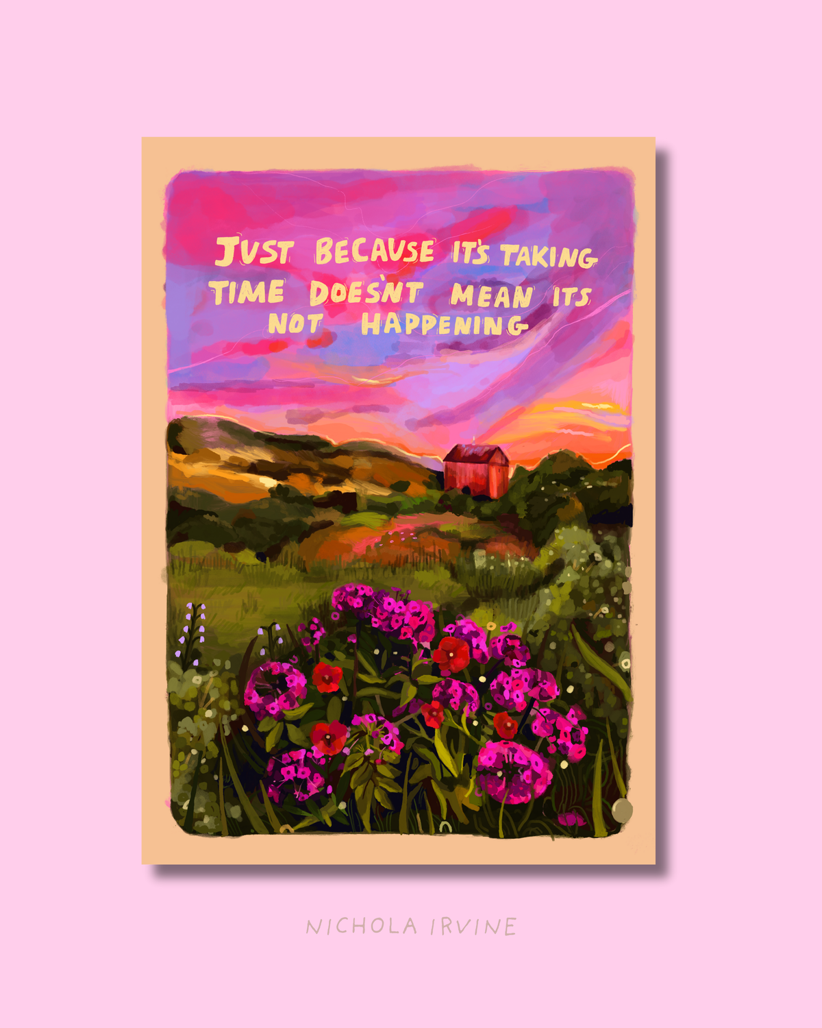 Happening Art Print