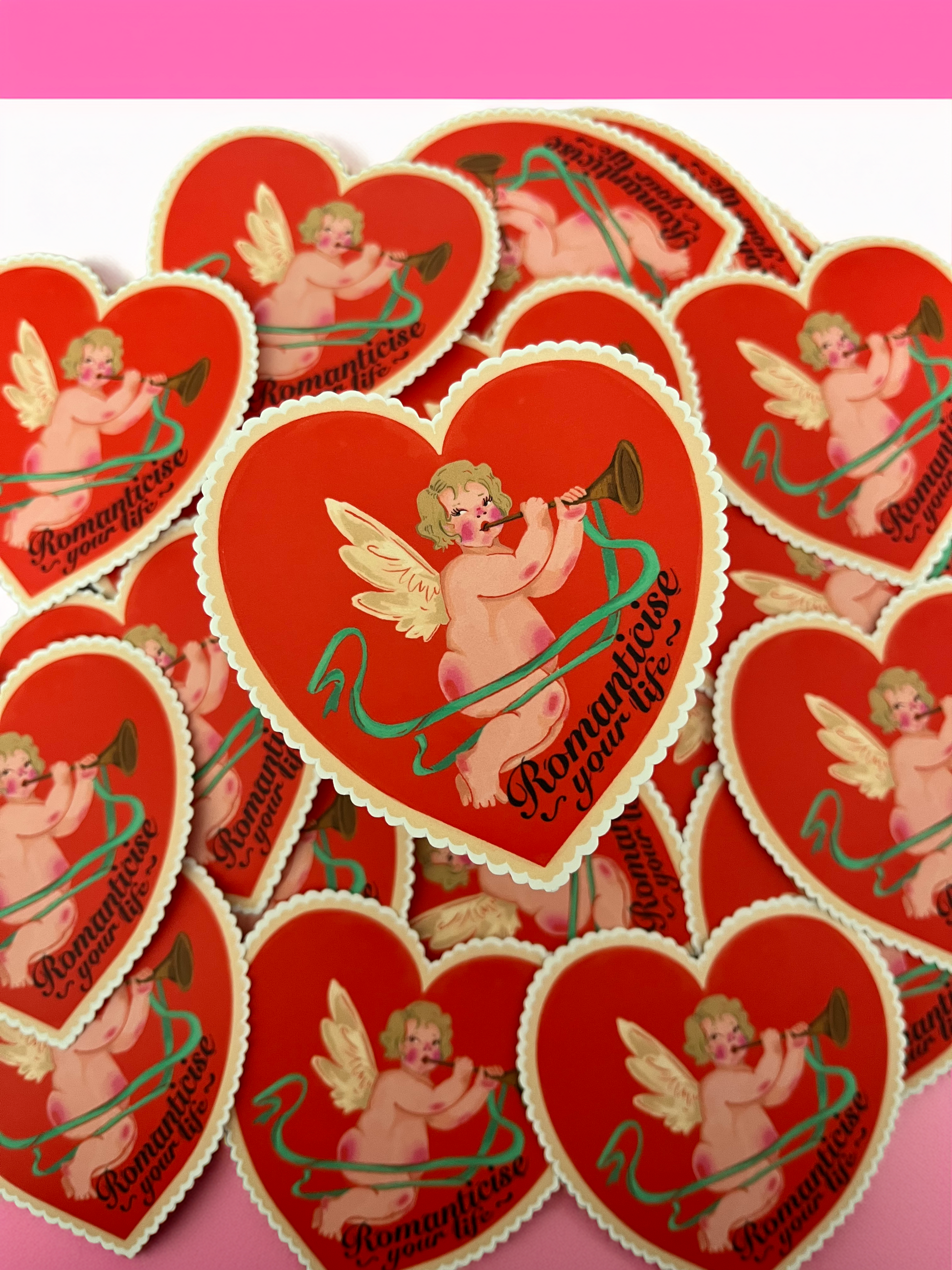Romanticise Your Life Sticker